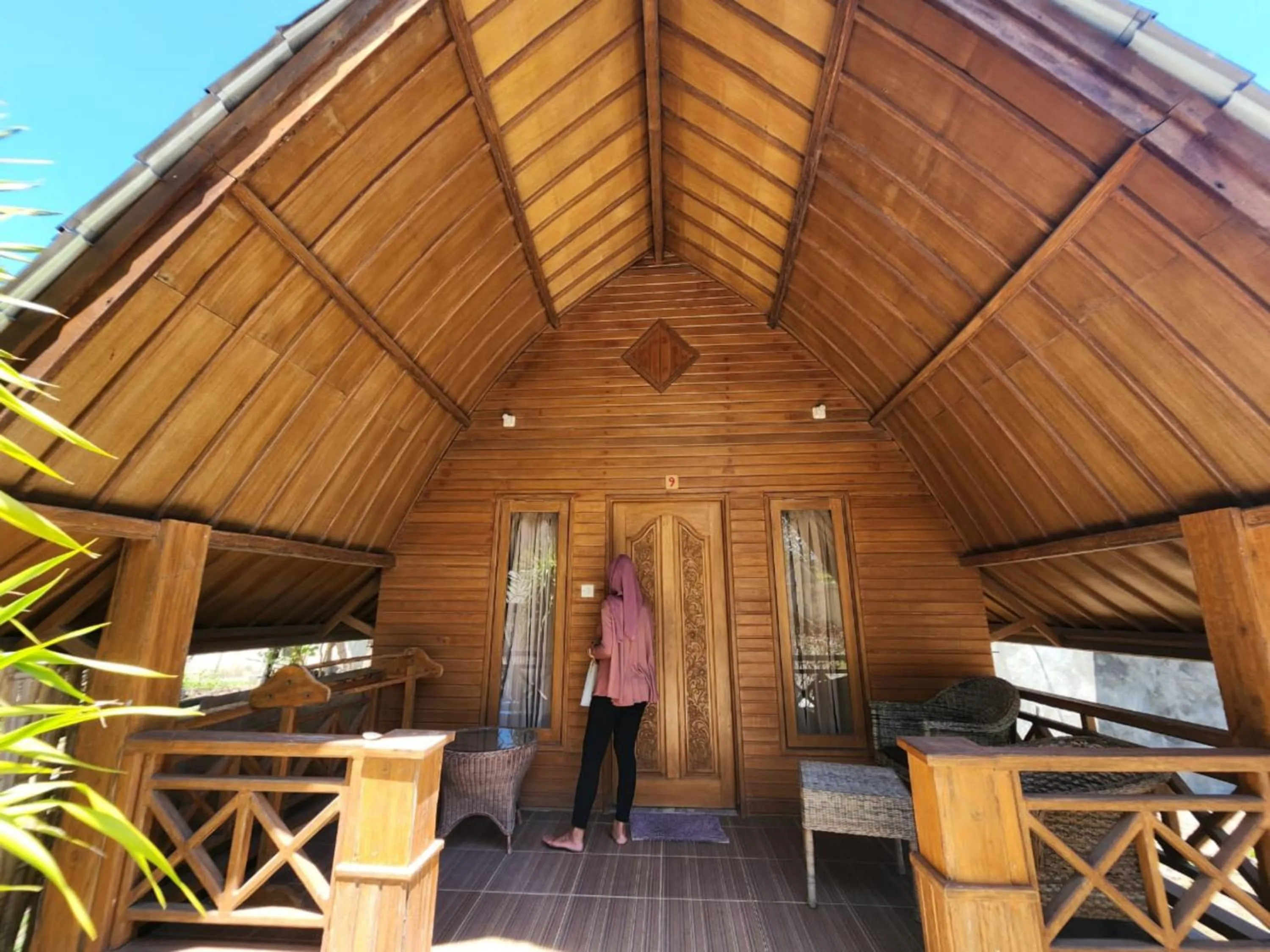 Bedroom in Gusung Indah Bungalow Gili Air