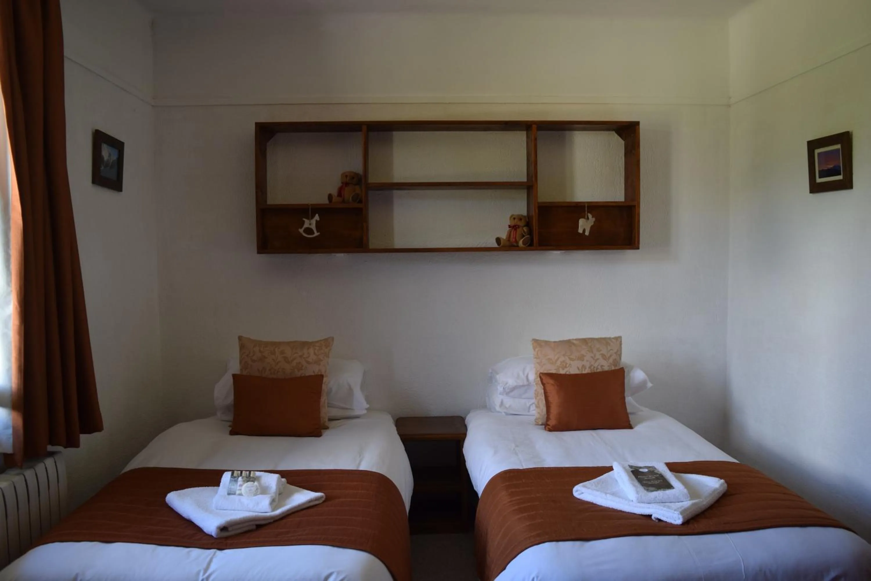 Bed in Hotel Sylvana