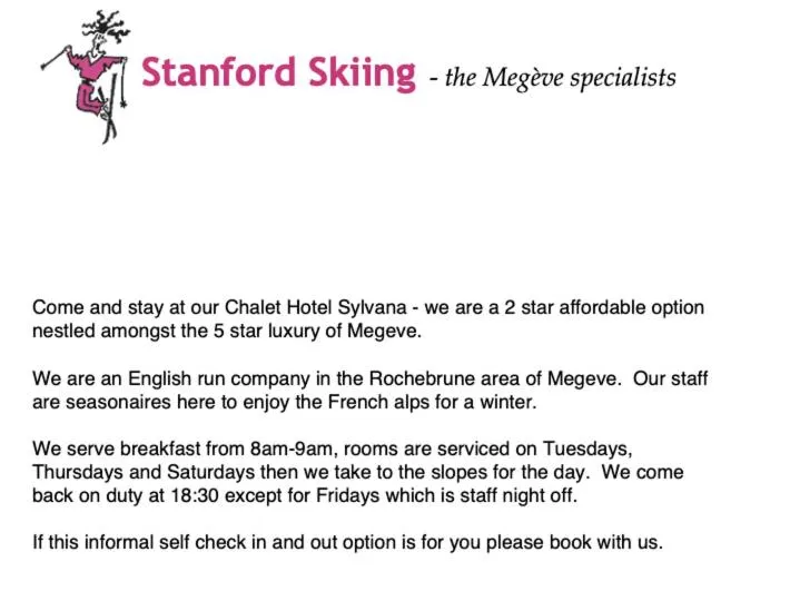 Chalet Hotel Sylvana