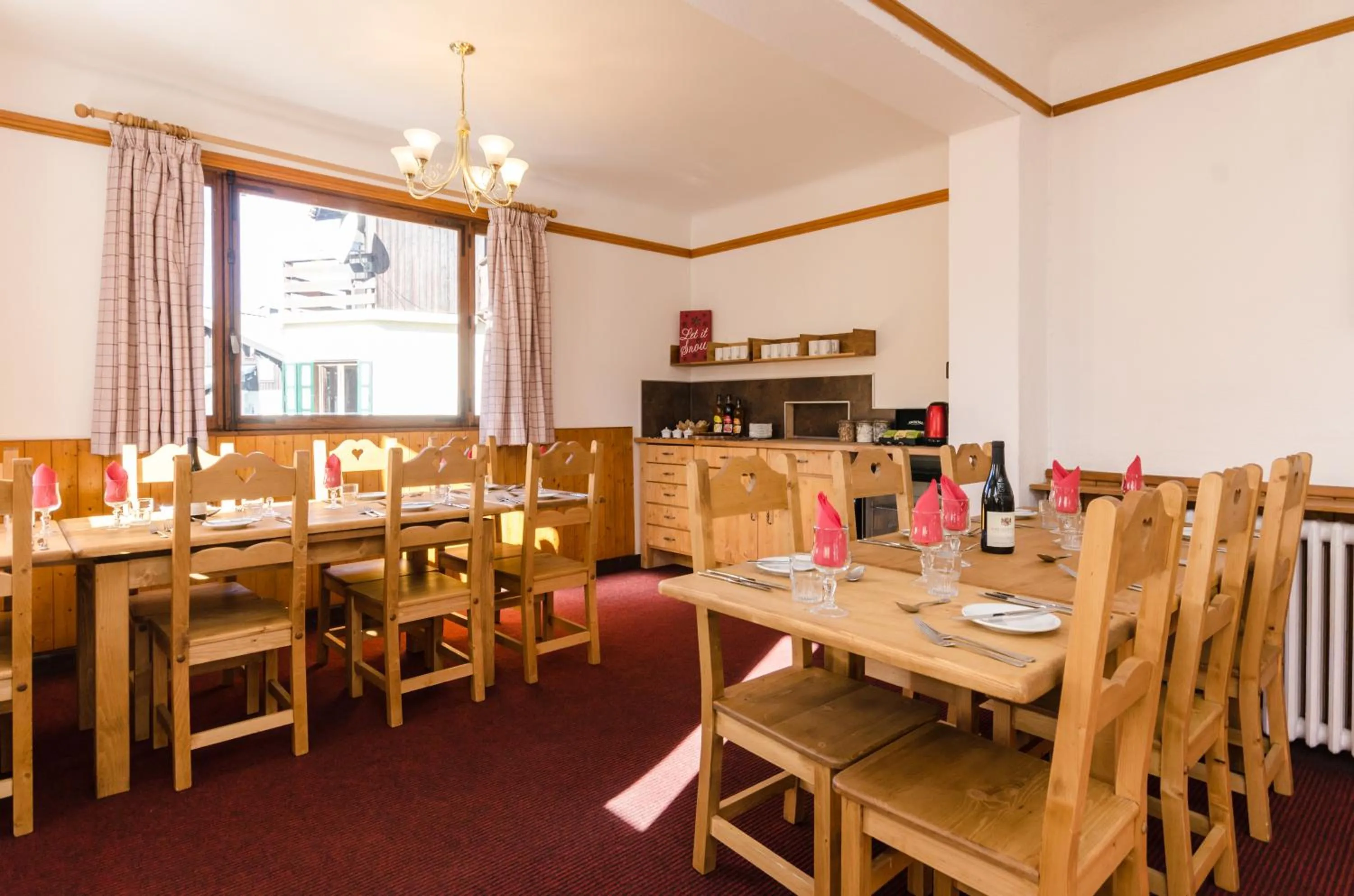 Dining area in Hotel Sylvana