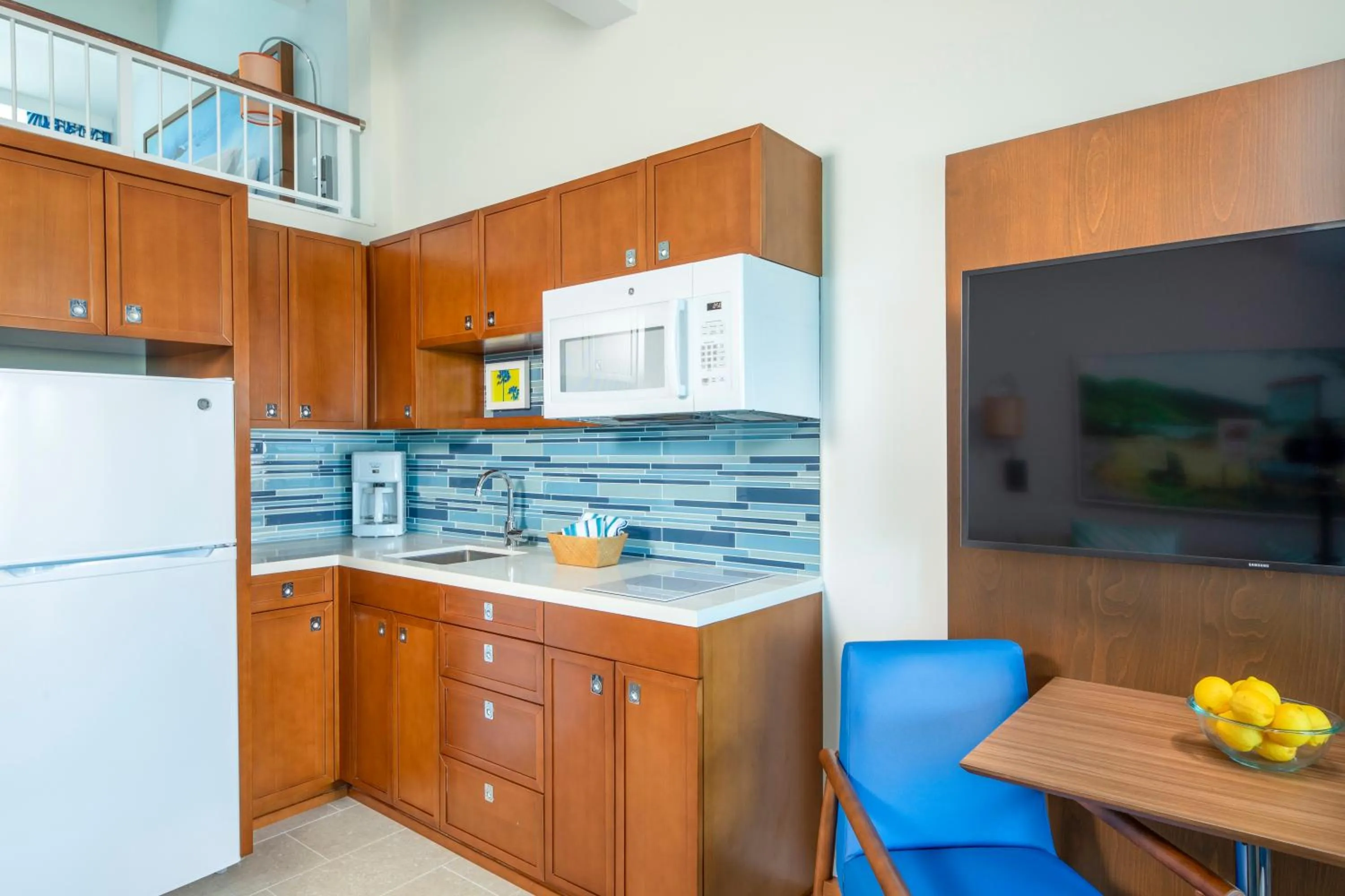 Kitchen or kitchenette in Limetree Beach Resort by Club Wyndham