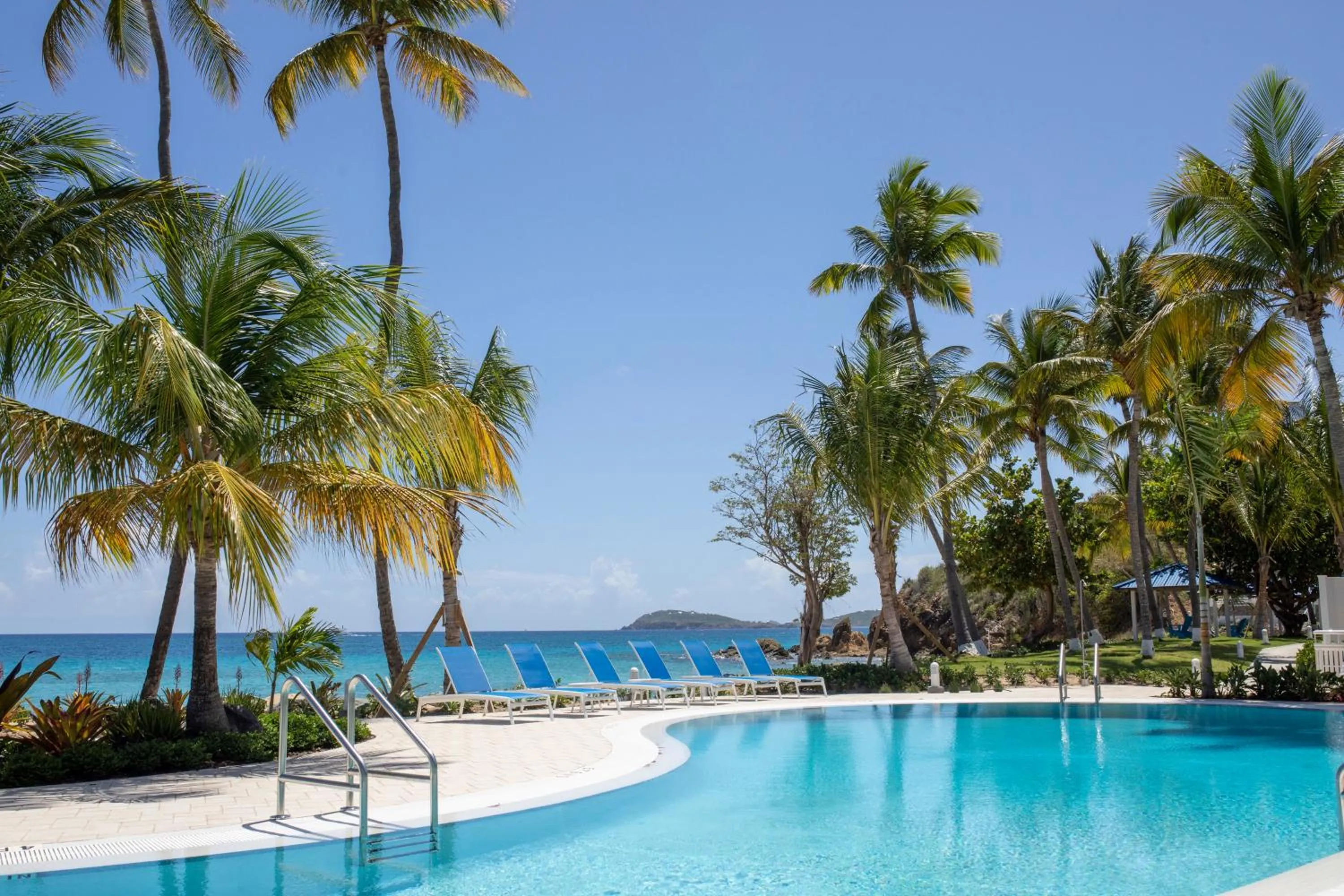 Swimming pool in Limetree Beach Resort by Club Wyndham
