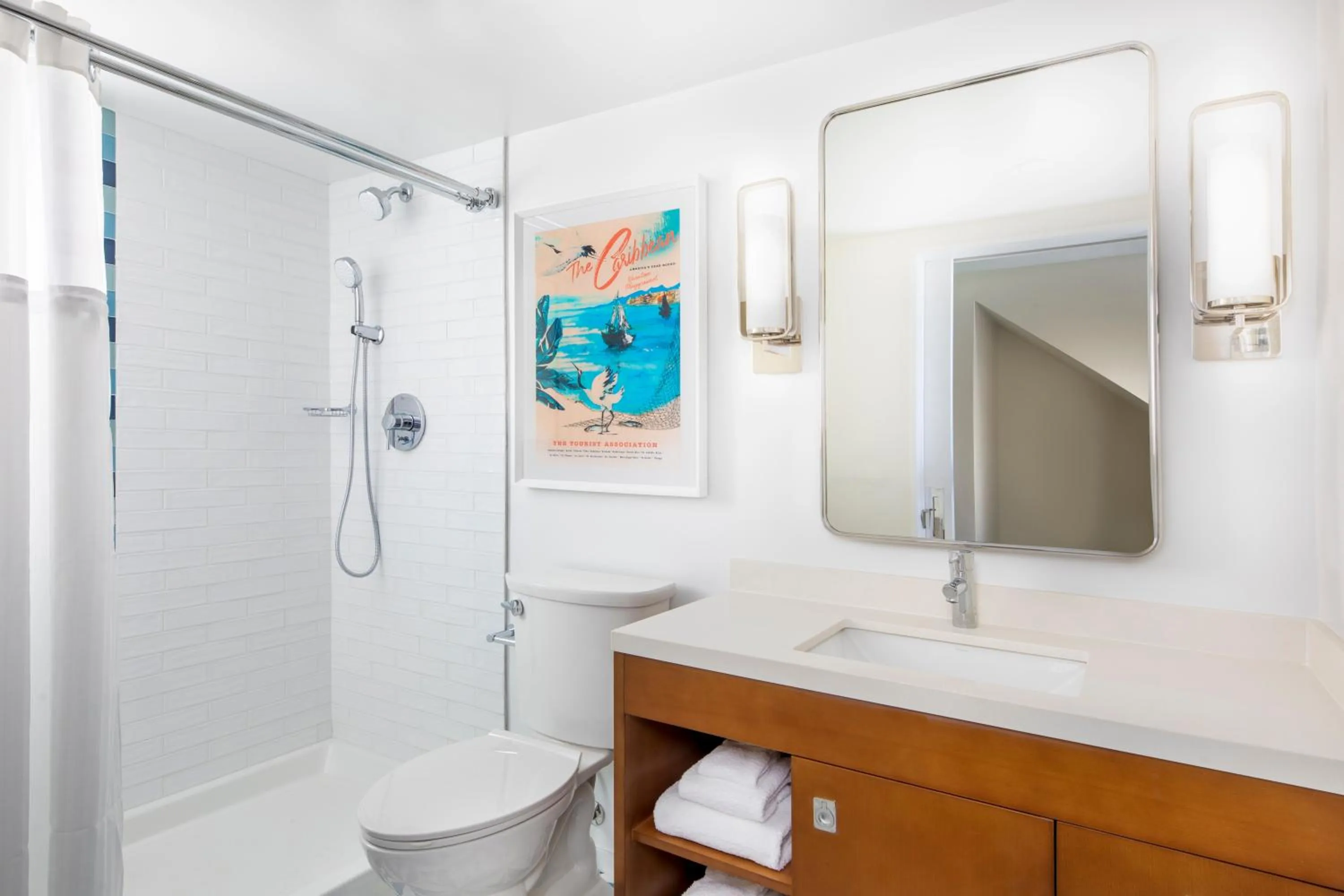 Bathroom in Limetree Beach Resort by Club Wyndham