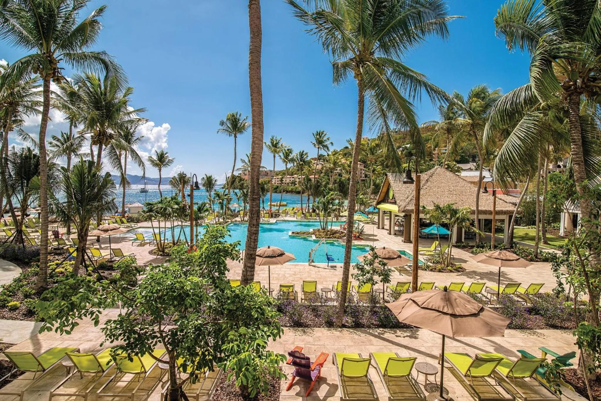 Swimming pool in Margaritaville Vacation Club - St Thomas