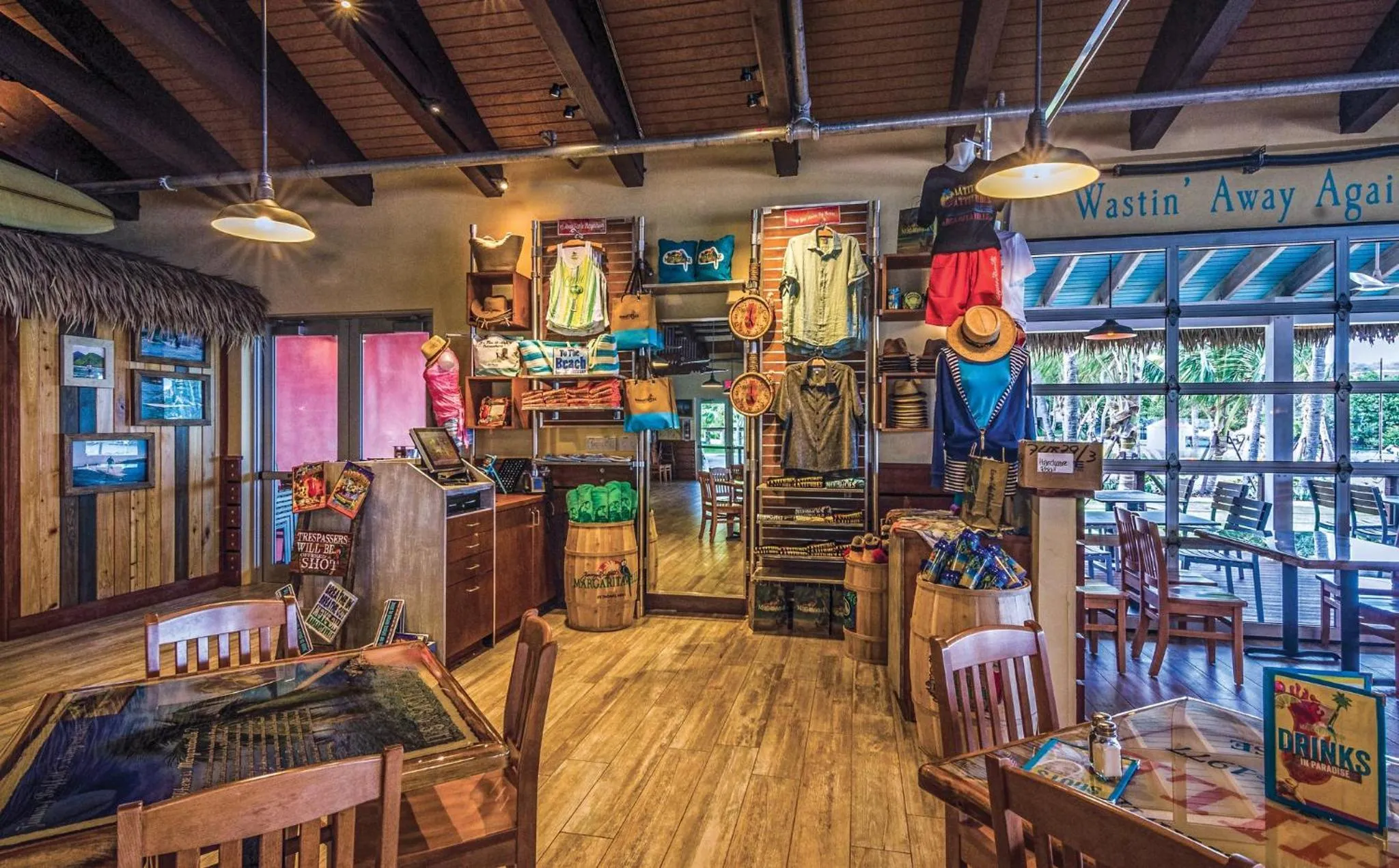 Food and drinks in Margaritaville Vacation Club - St Thomas