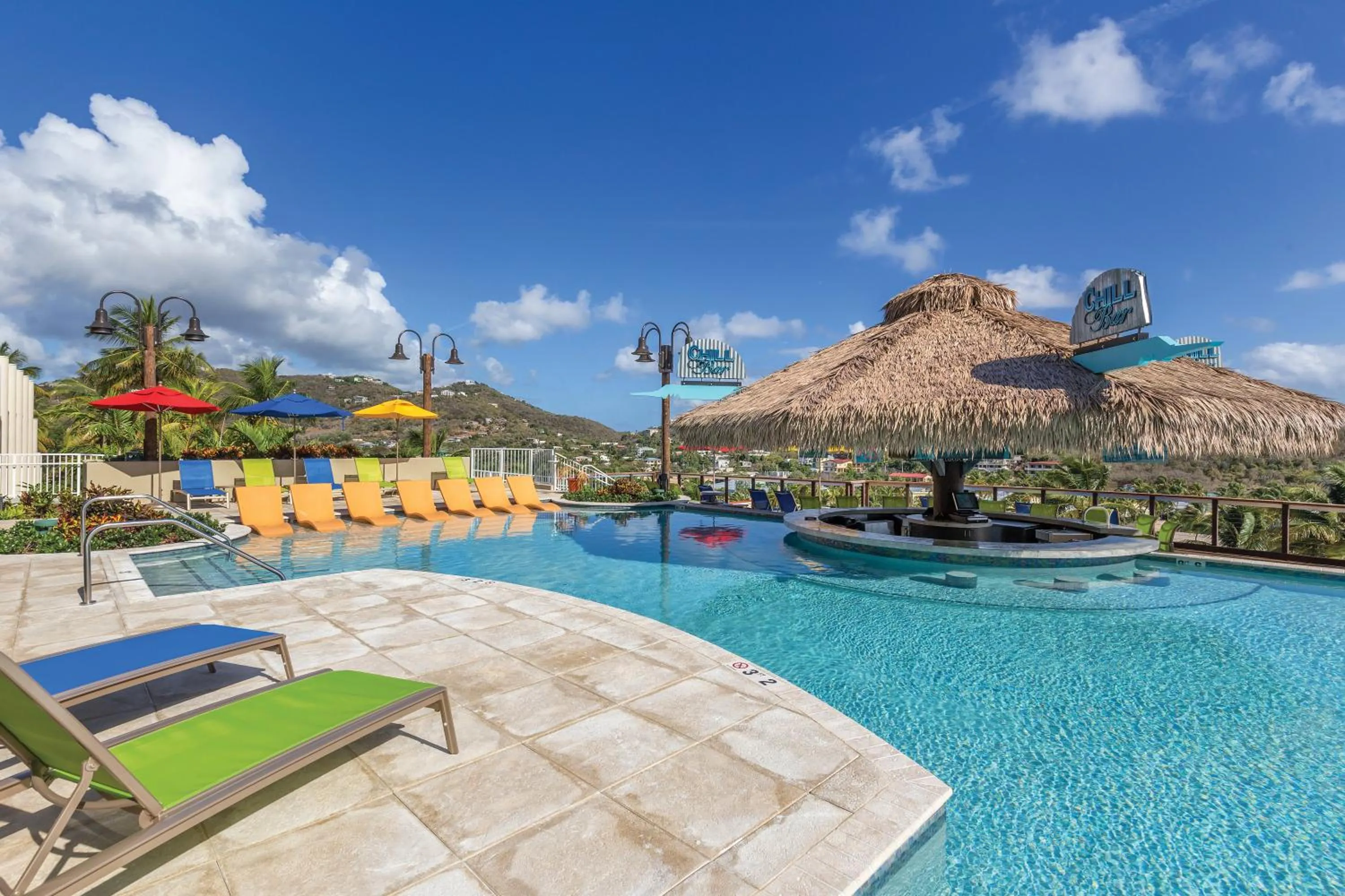 Swimming pool in Margaritaville Vacation Club - St Thomas
