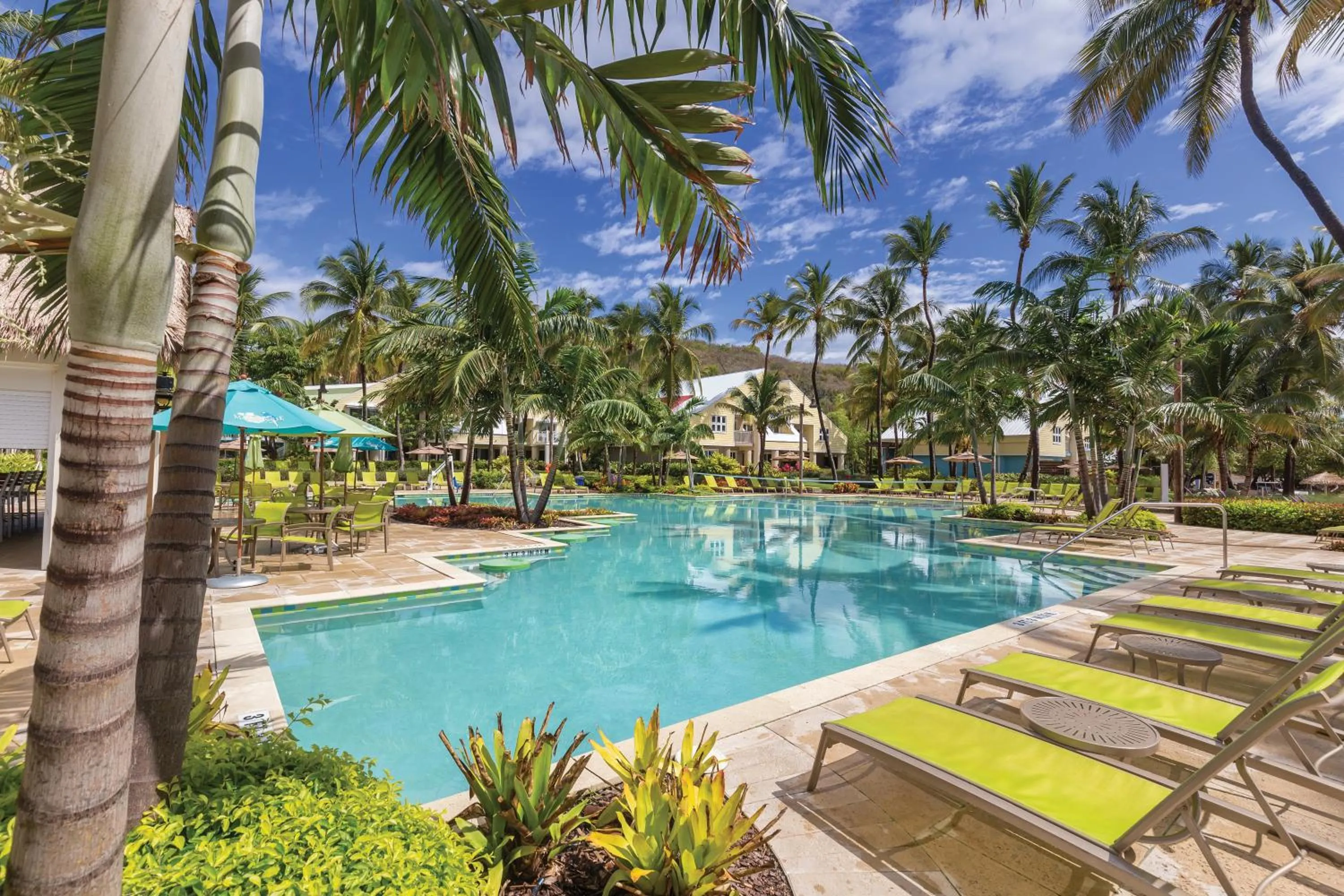 Swimming pool in Margaritaville Vacation Club - St Thomas