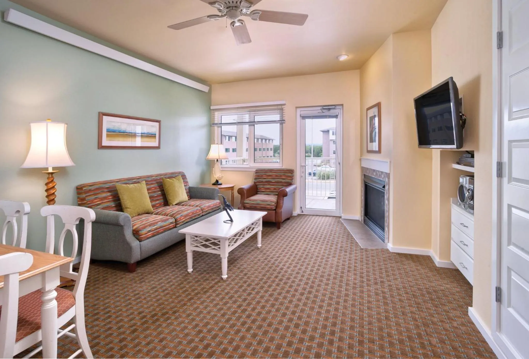 Living room in WorldMark Long Beach