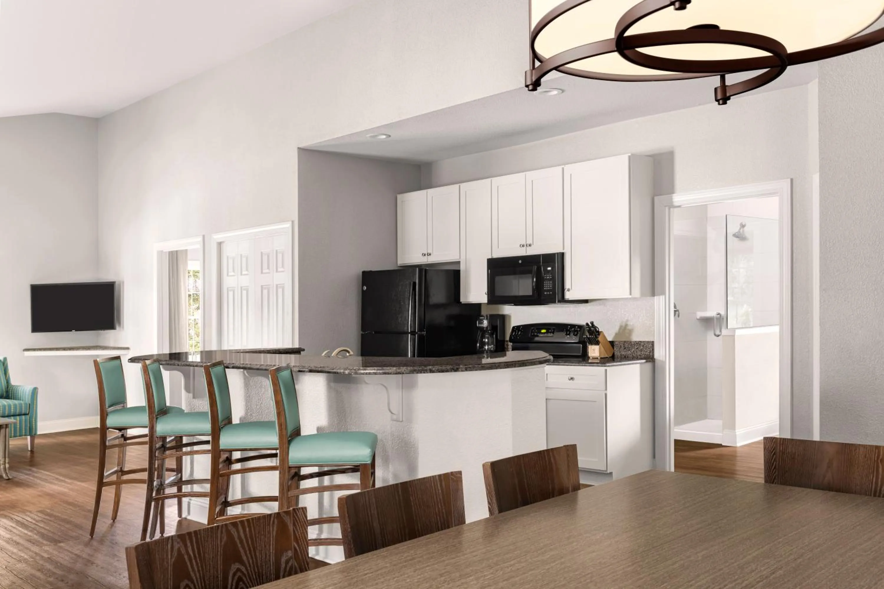Kitchen or kitchenette in Club Wyndham at The Cottages
