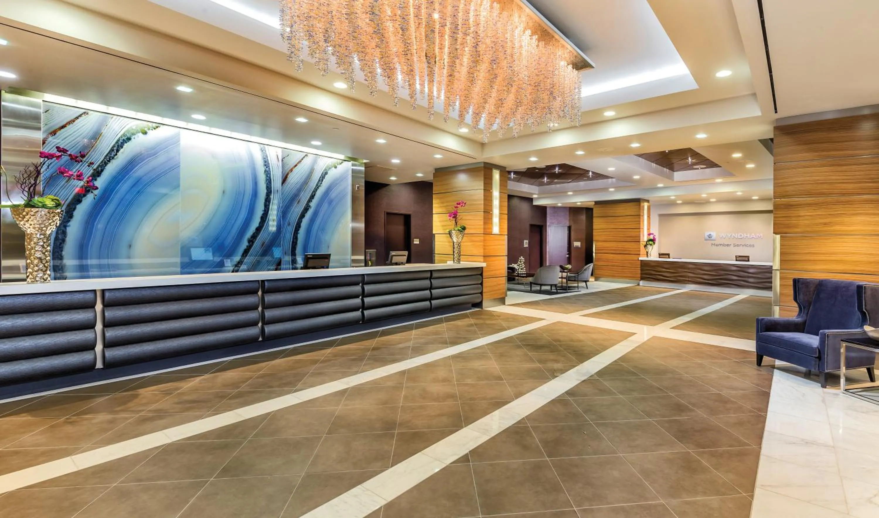 Lobby or reception in Club Wyndham Desert Blue