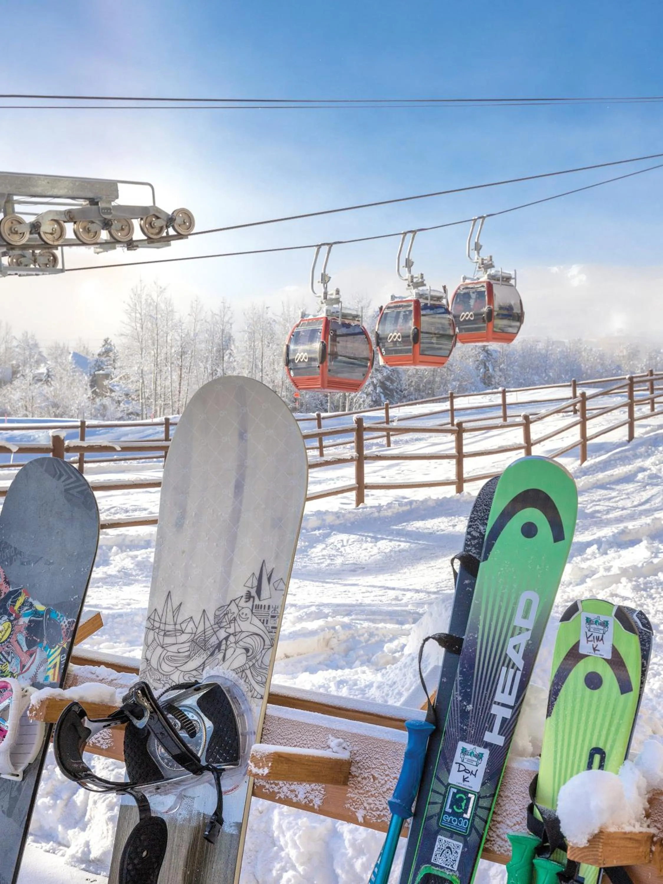 Skiing in Club Wyndham Park City