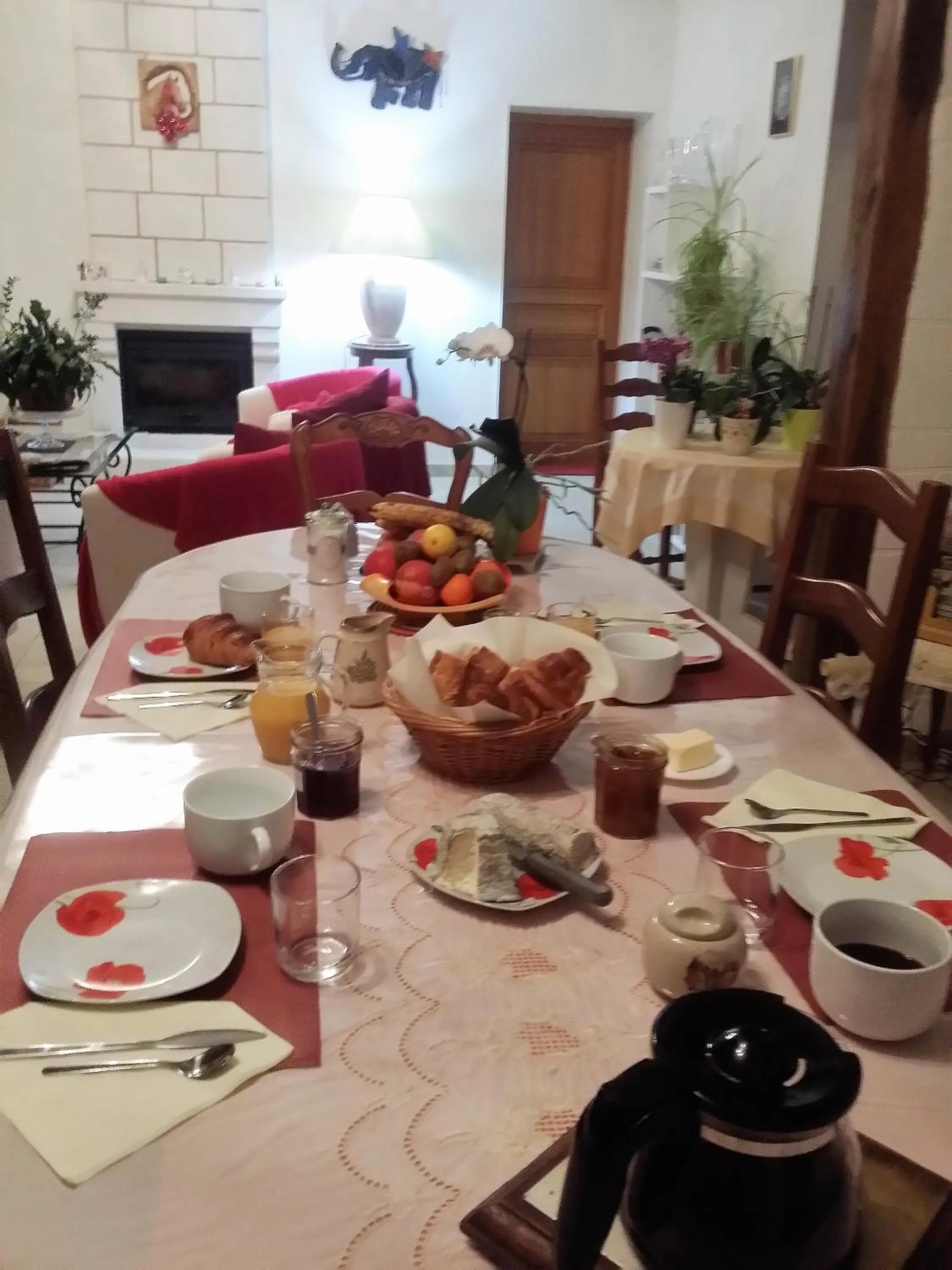 Continental breakfast, Restaurant/Places to Eat in Chambres D'hôtes Anne-Marie