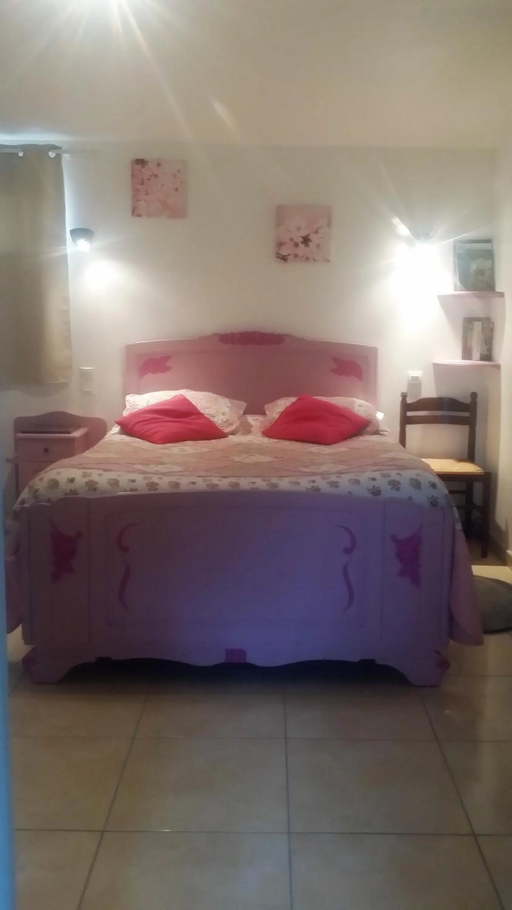 Bedroom, Bed in Chambres D'hôtes Anne-Marie