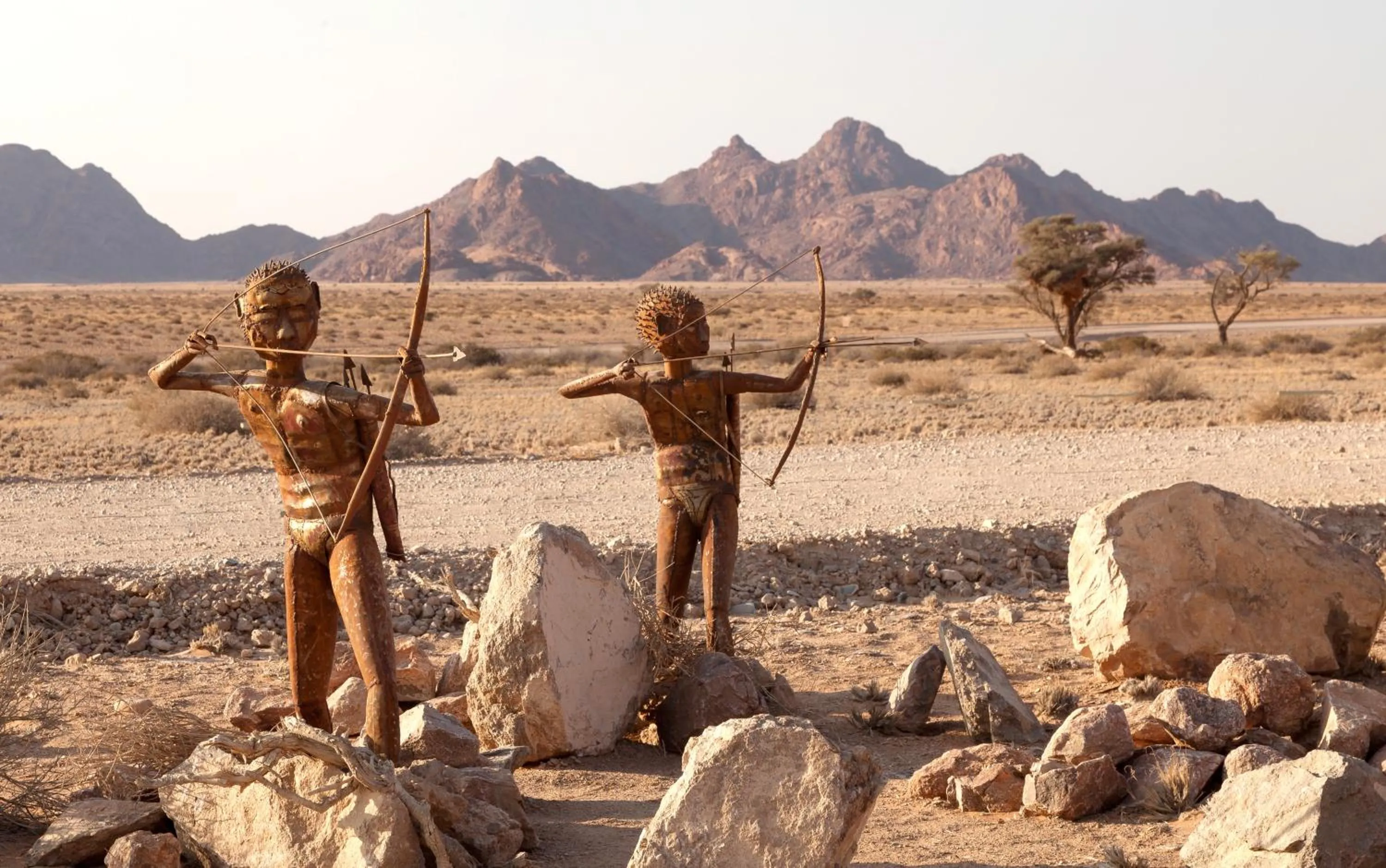 Property logo or sign in Desert Quiver Camp