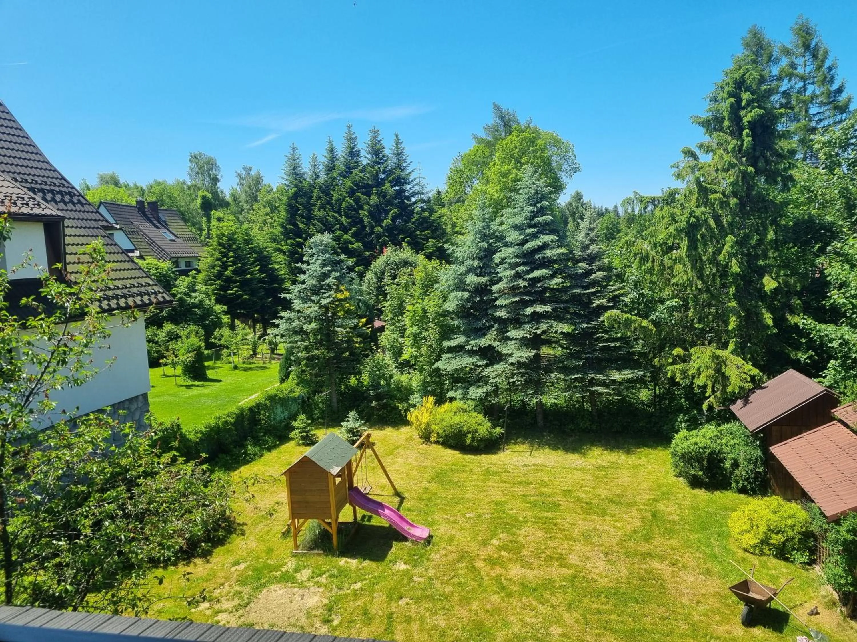 Garden in Willa Antałówka Apartamenty