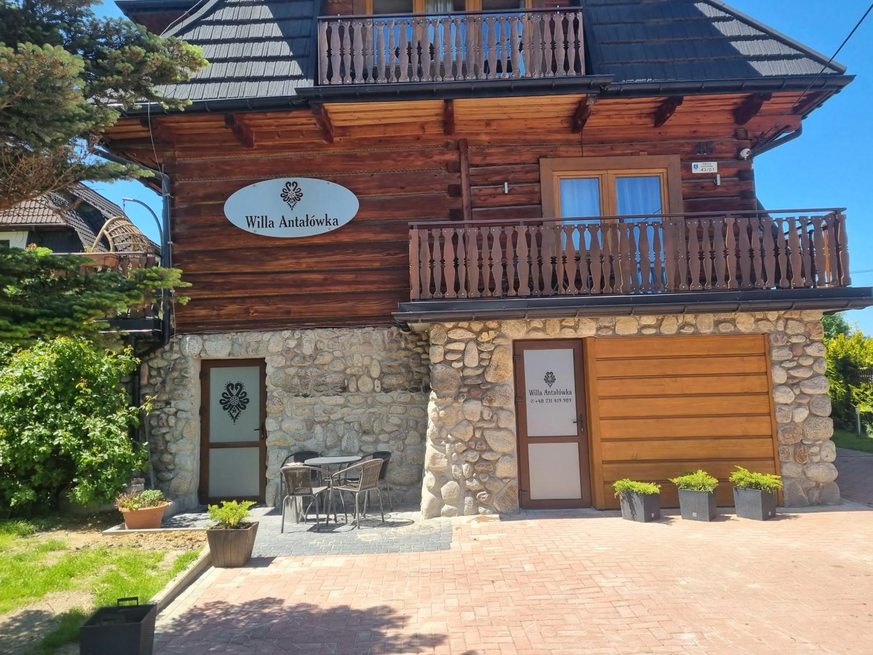 Property building in Willa Antałówka Apartamenty