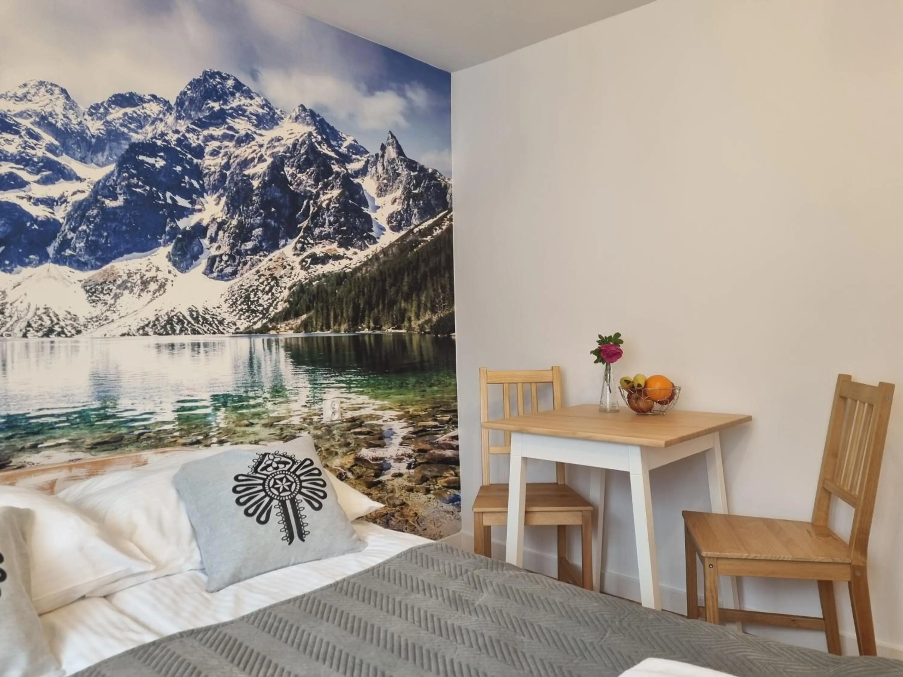 Living room, Bed in Willa Antałówka Apartamenty