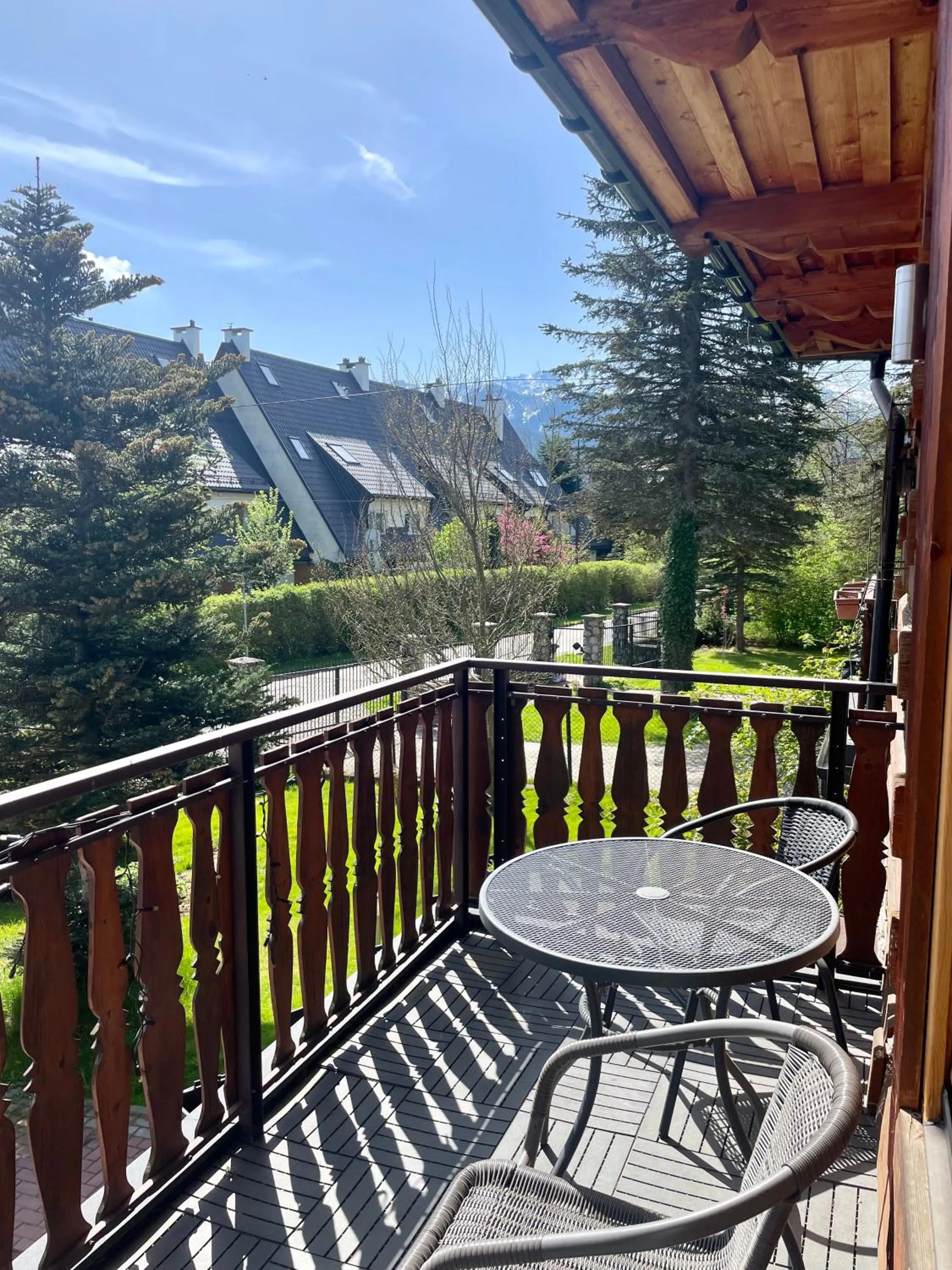 Balcony/Terrace in Willa Antałówka Apartamenty