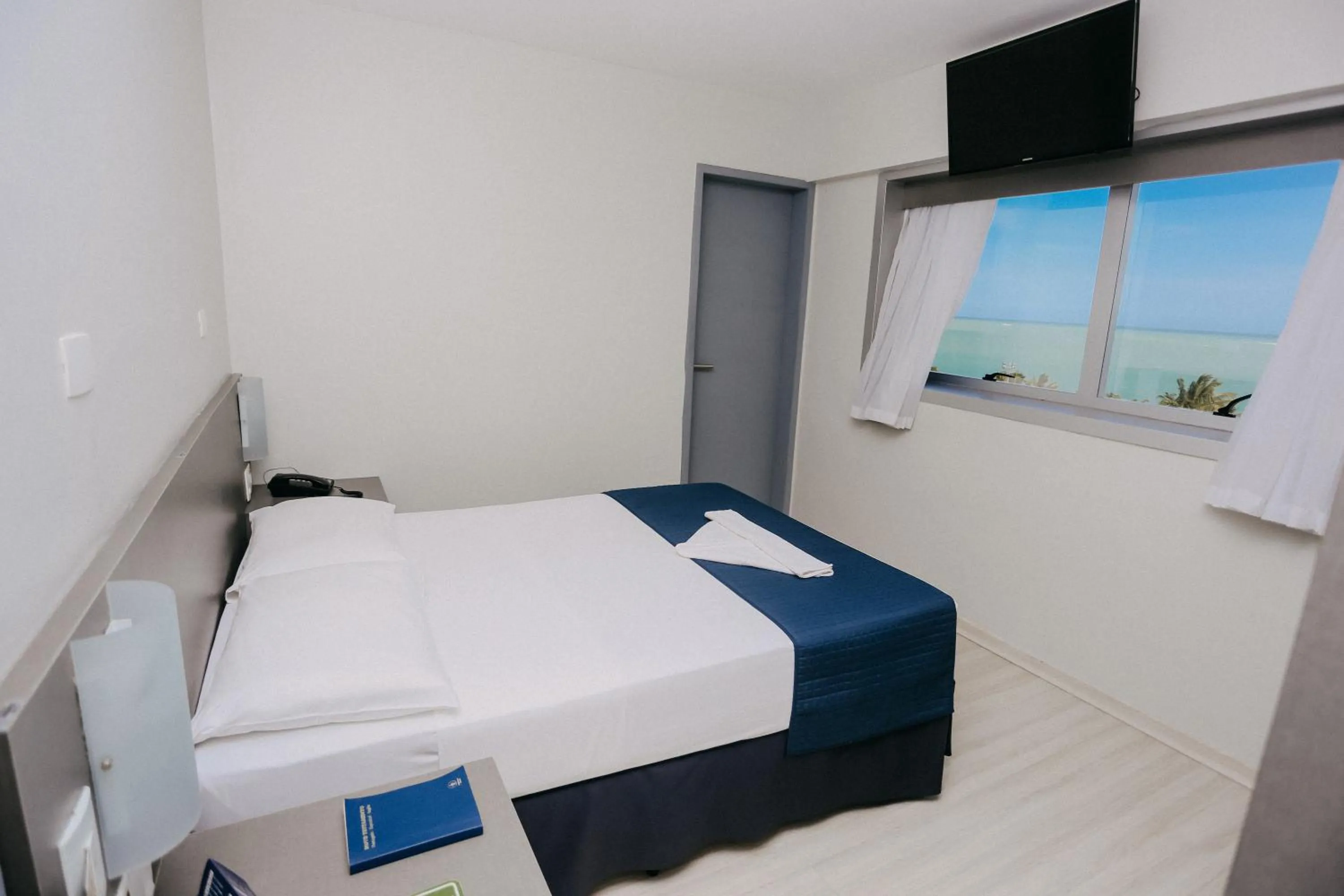 Bed in Pajuçara Hotel Express