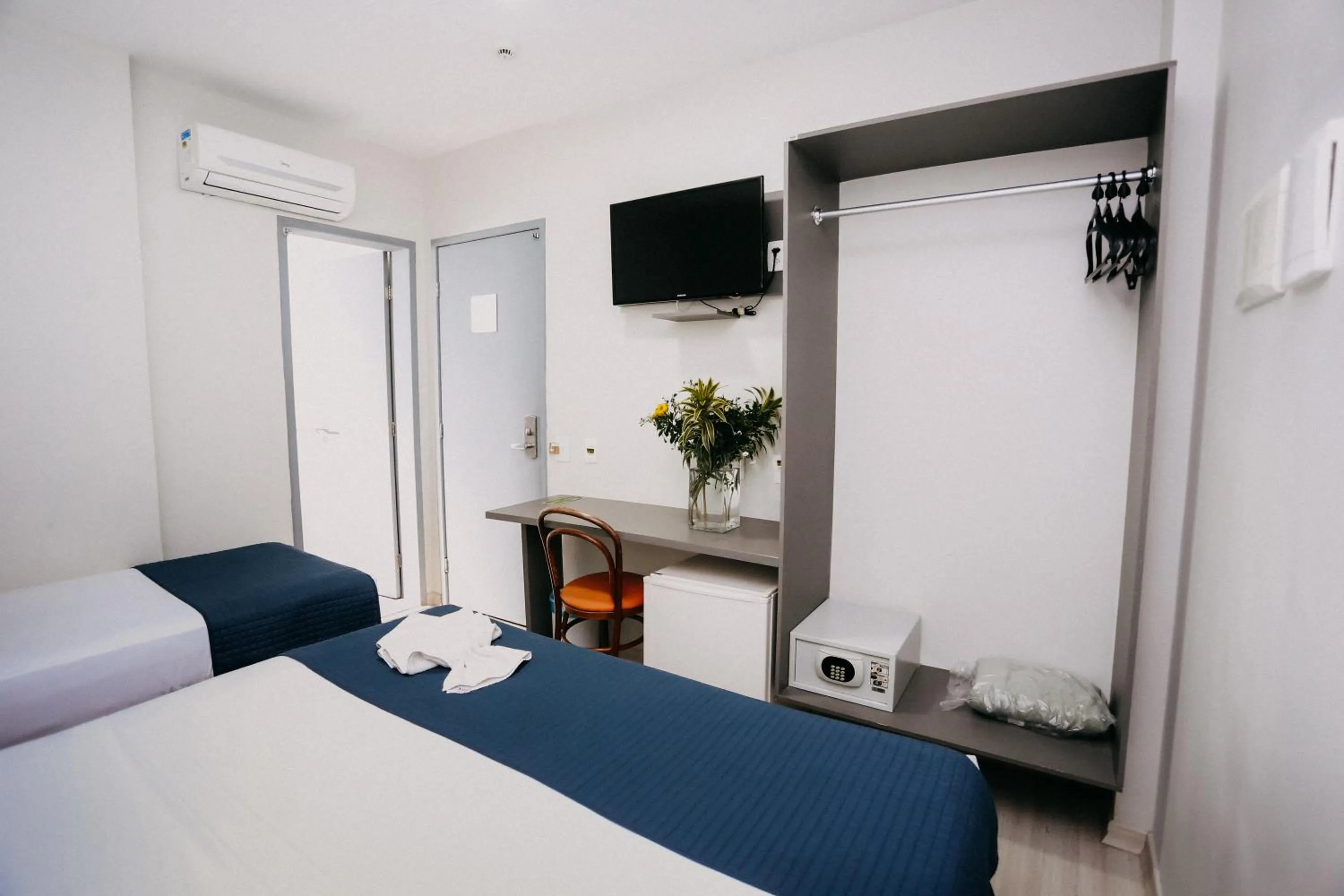 Bed in Pajuçara Hotel Express