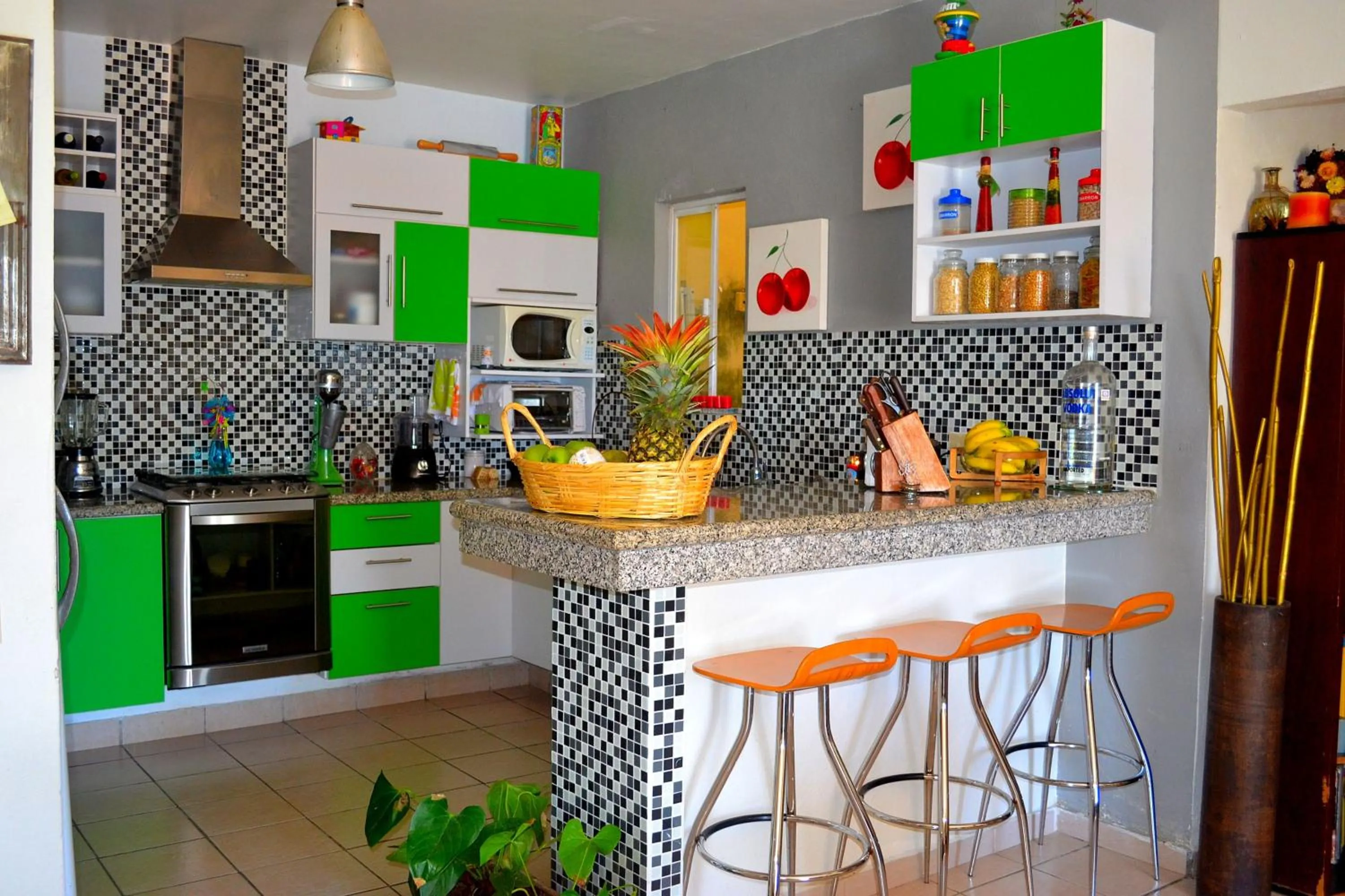 Kitchen or kitchenette in Condo Selva Alta