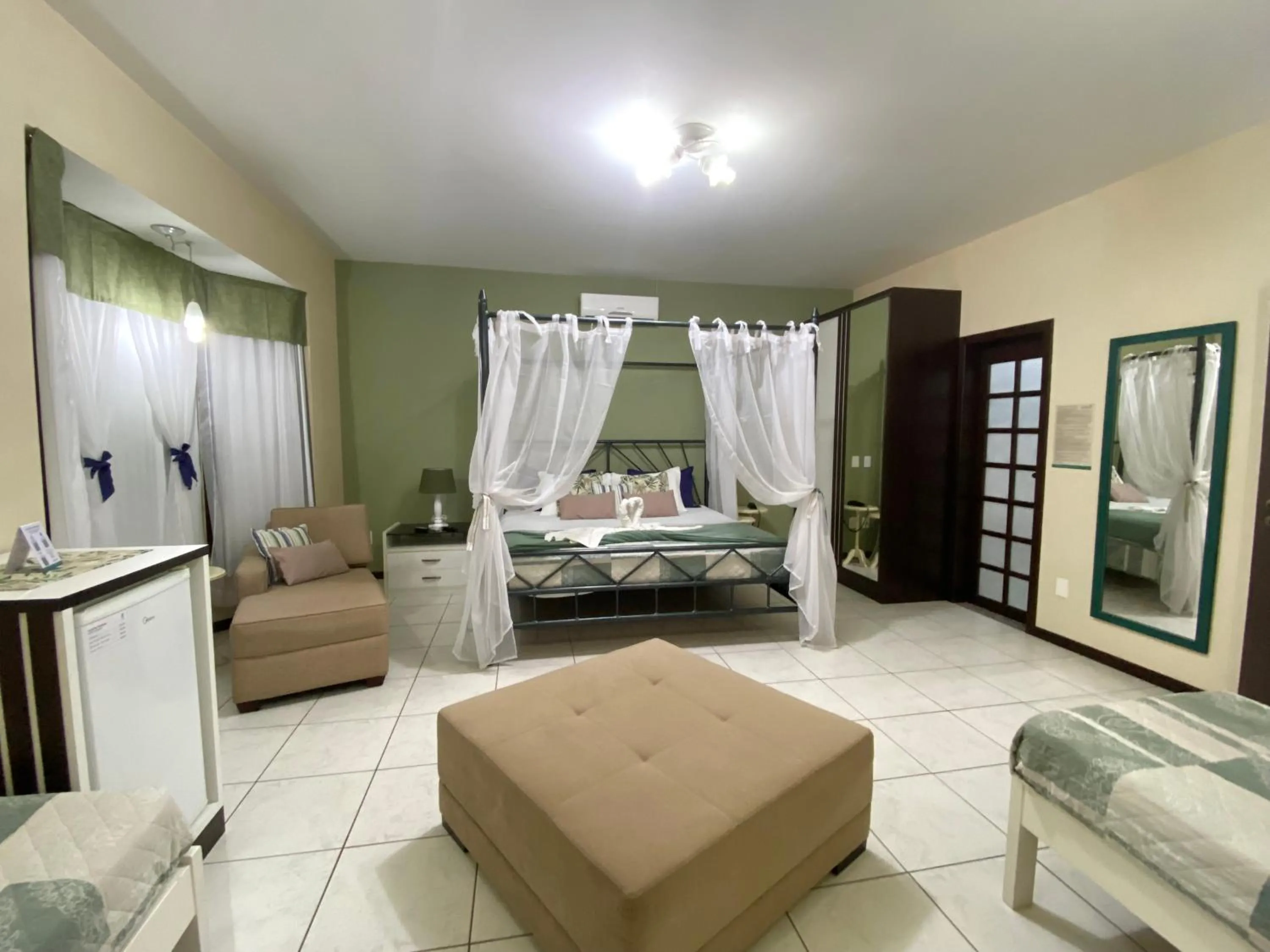 Living room in Pousada Canasvieiras