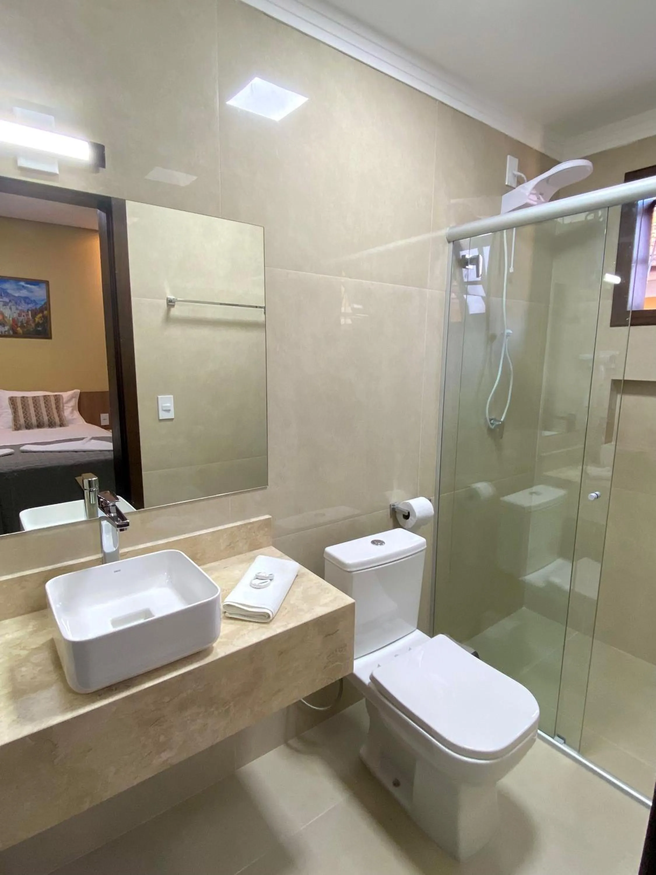 Bathroom in Pousada Canasvieiras