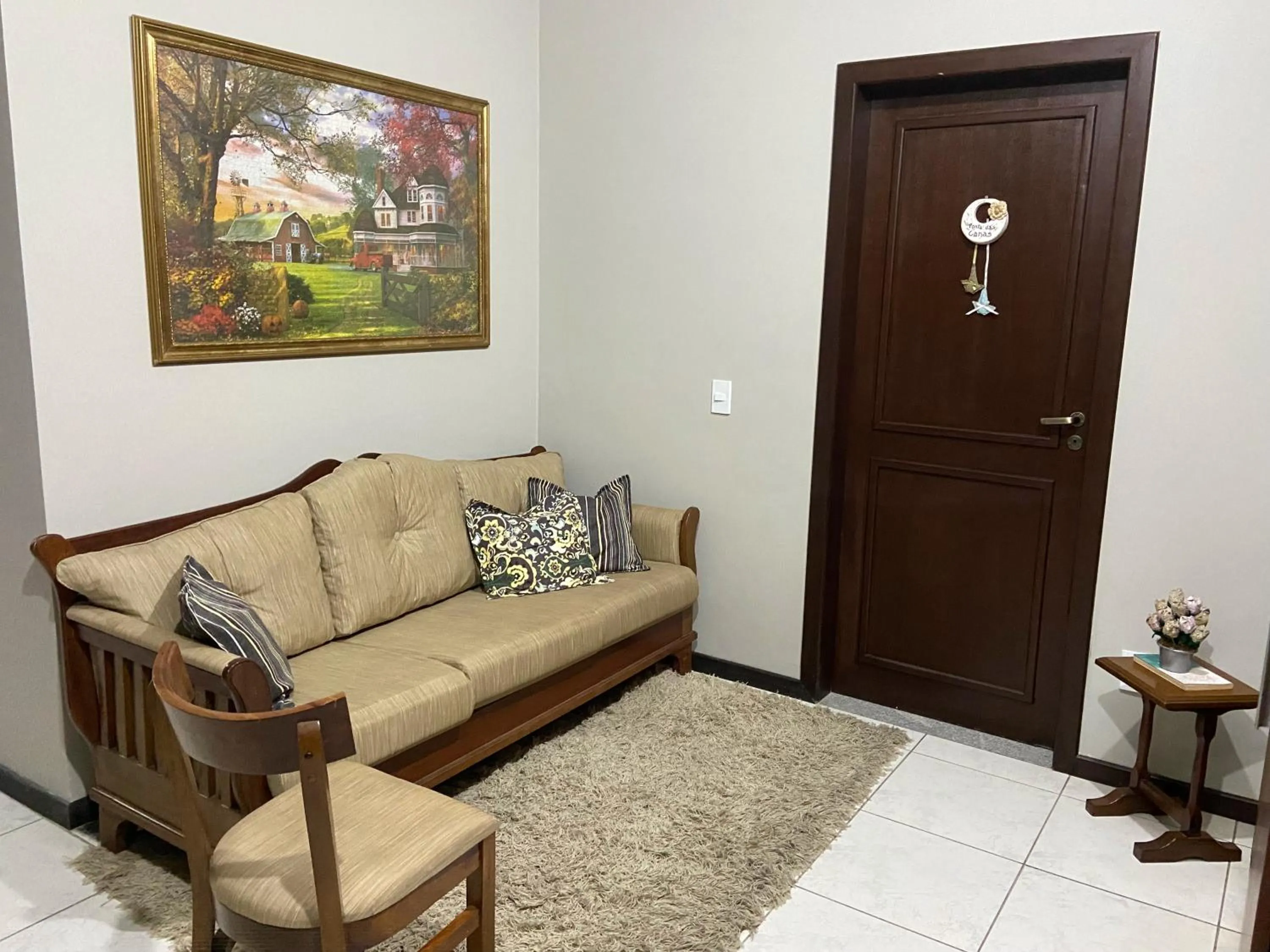 Living room in Pousada Canasvieiras