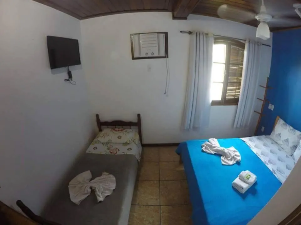 Bedroom, Bed in Pousada Arco Íris