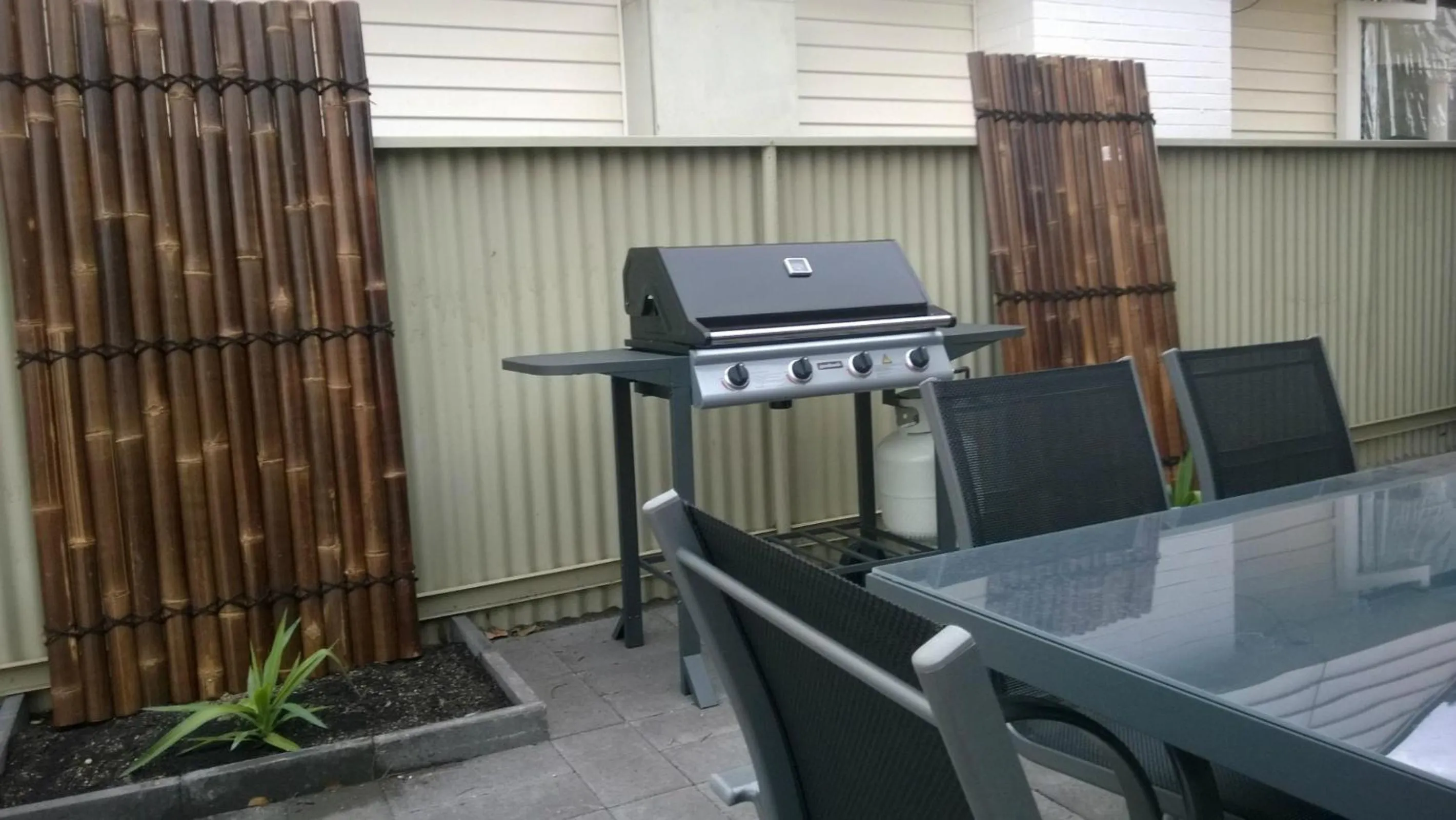 BBQ facilities in Revive Central Apartments