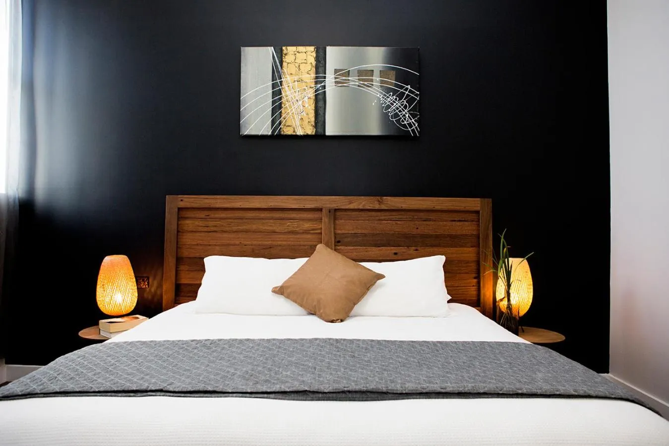 Bed in Revive Central Apartments