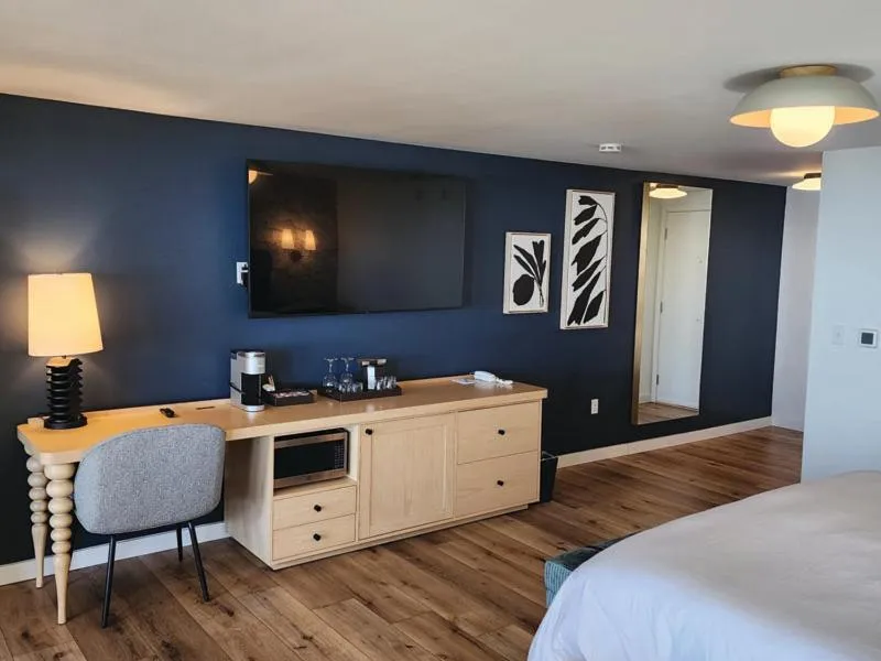 Bed in Ocean Crest Resort