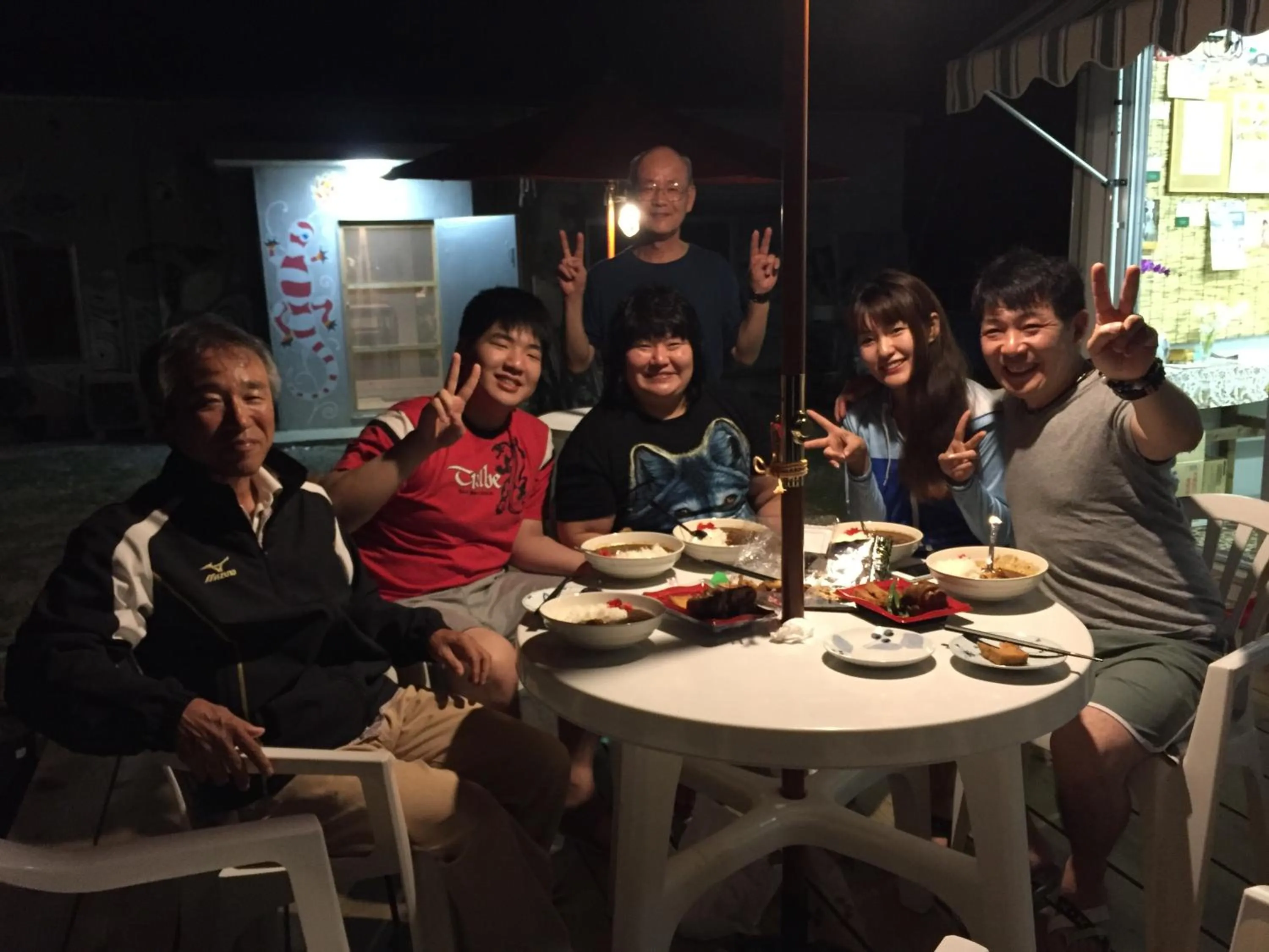 group of guests in Guest House Isa