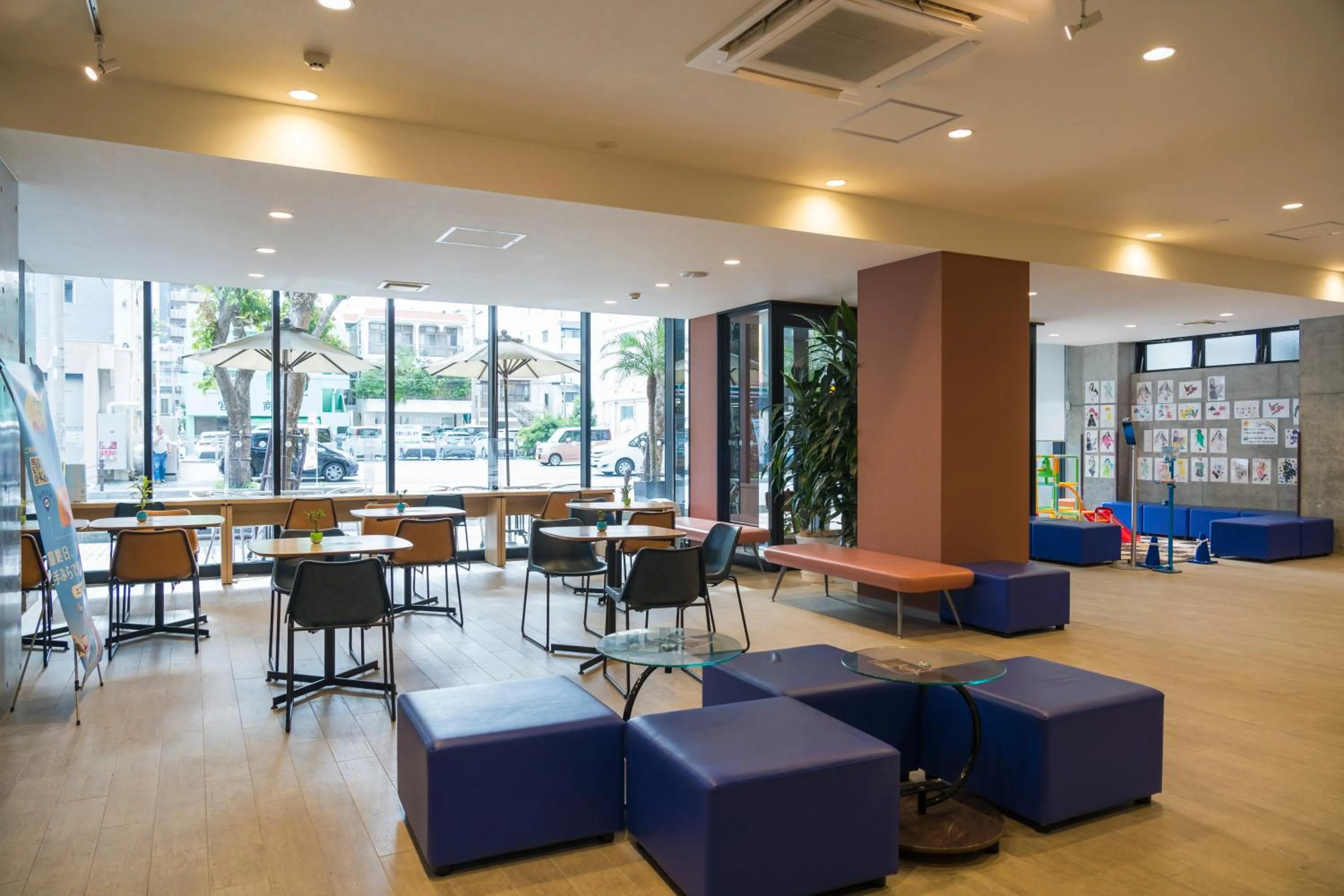 Lobby or reception in NAHA-WEST INN