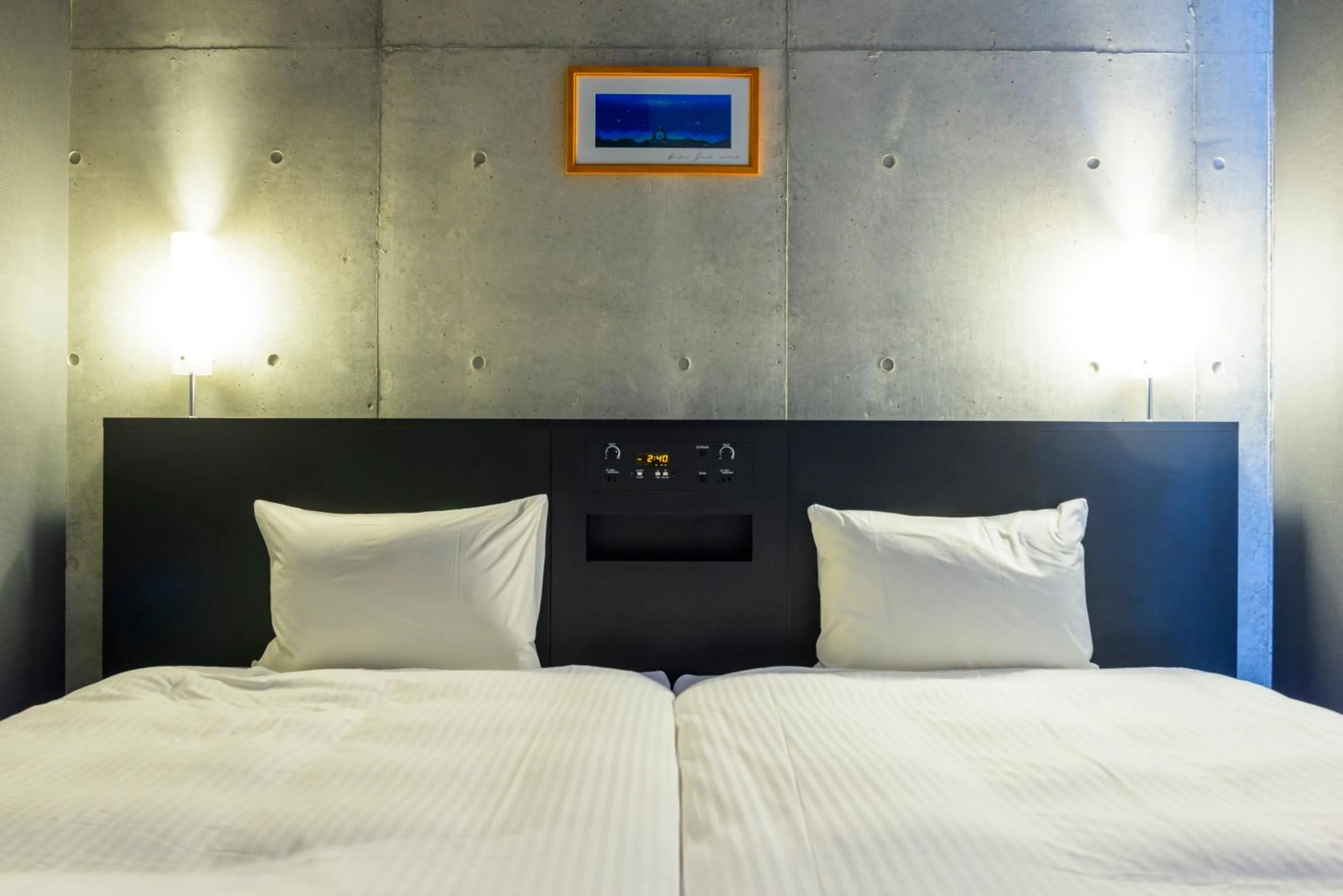 Photo of the whole room, Bed in NAHA-WEST INN