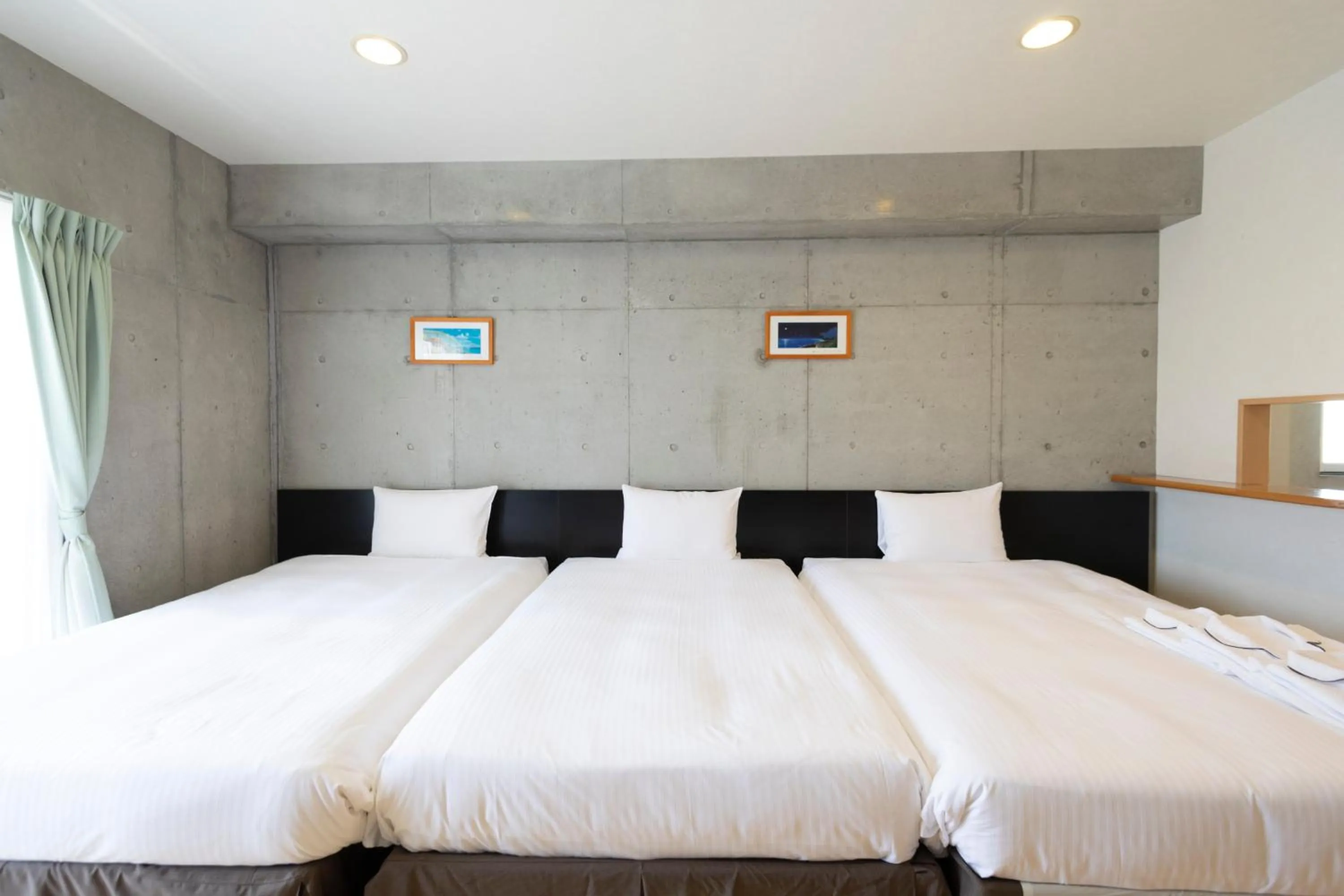 Photo of the whole room, Bed in NAHA-WEST INN