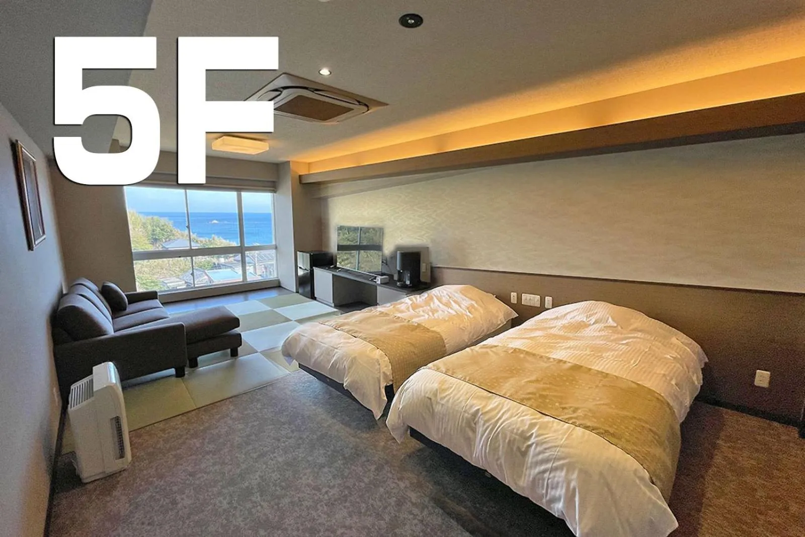 Sauna, Bed in Ise-Shima Ohtaya Healing Stay