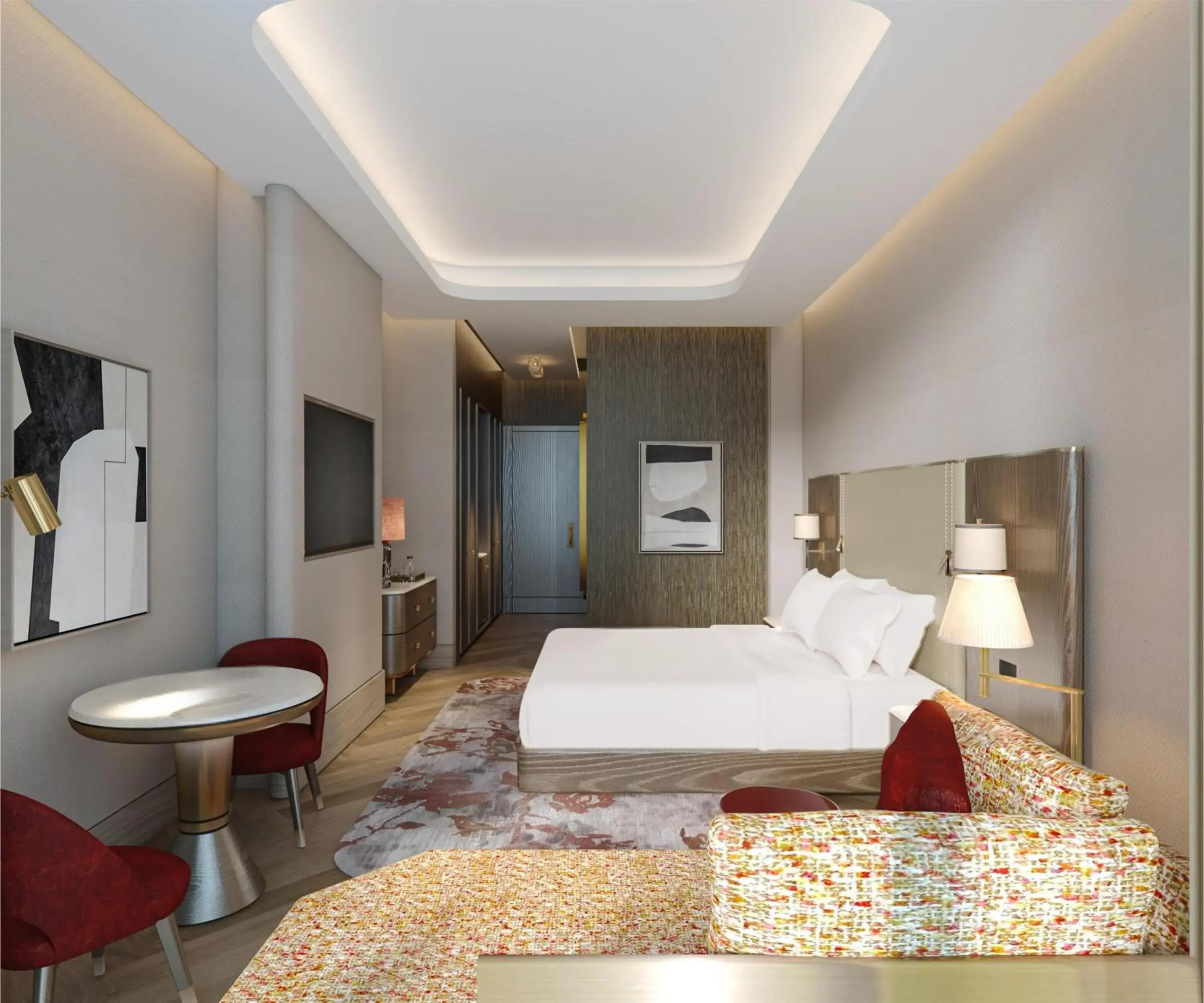 Deluxe King Room in Hilton Prishtina Deluxe King Room in Hilton Prishtina