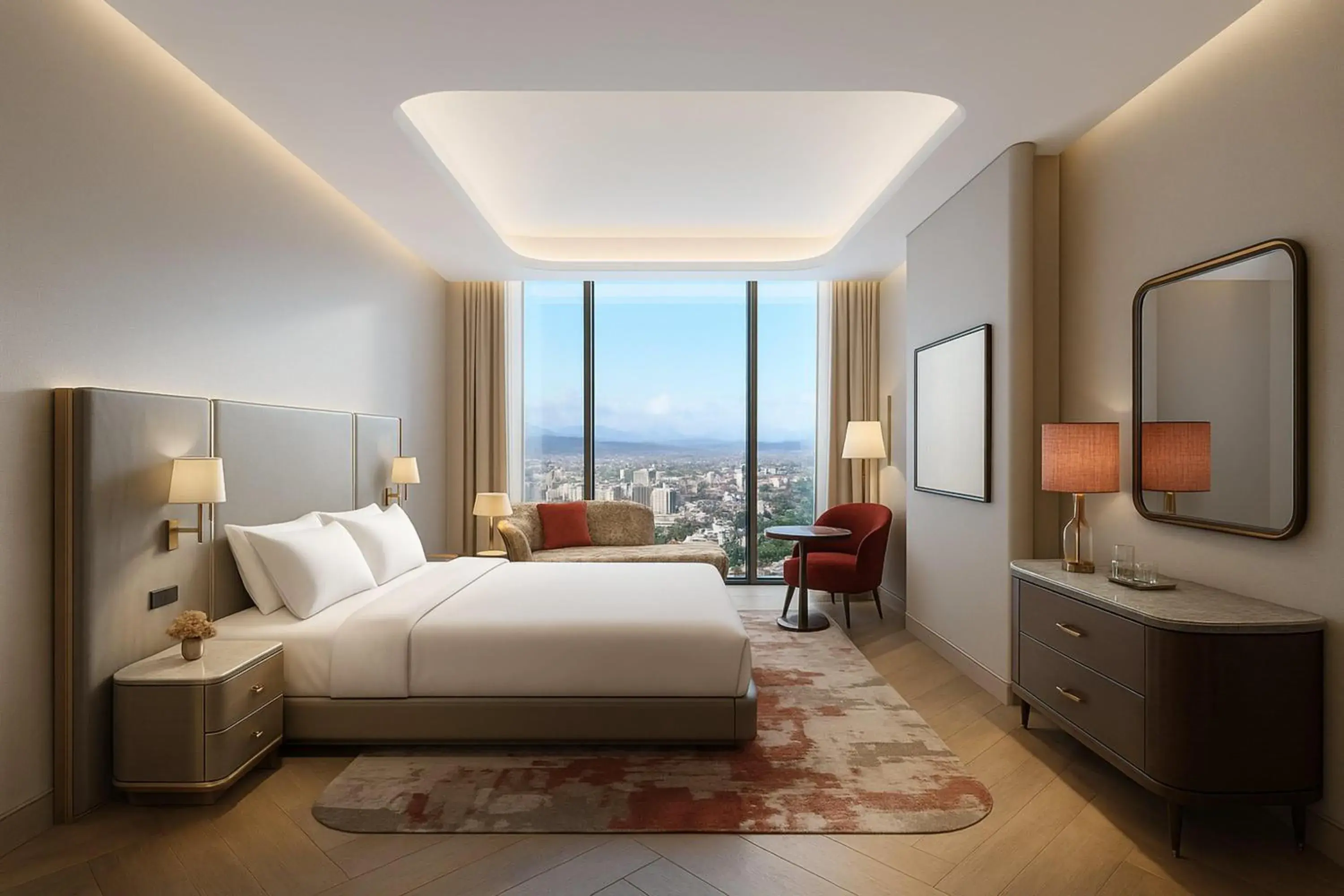 Executive King Room in Hilton Prishtina Executive King Room in Hilton Prishtina