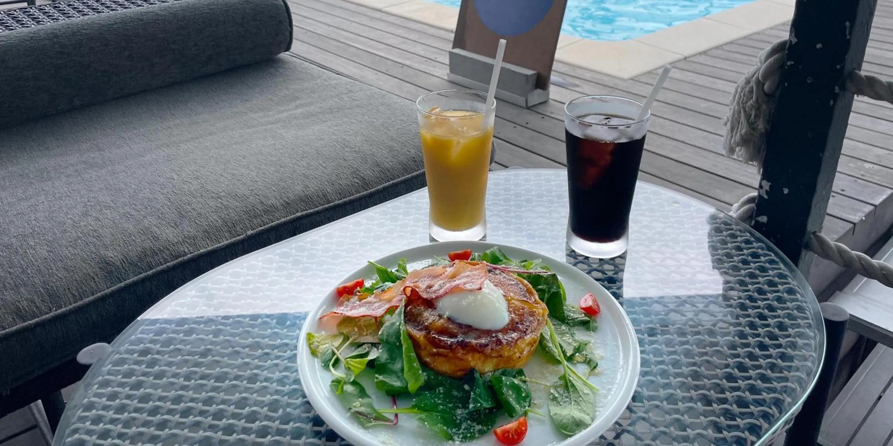 Breakfast in Osaka Hokko Marina HULL