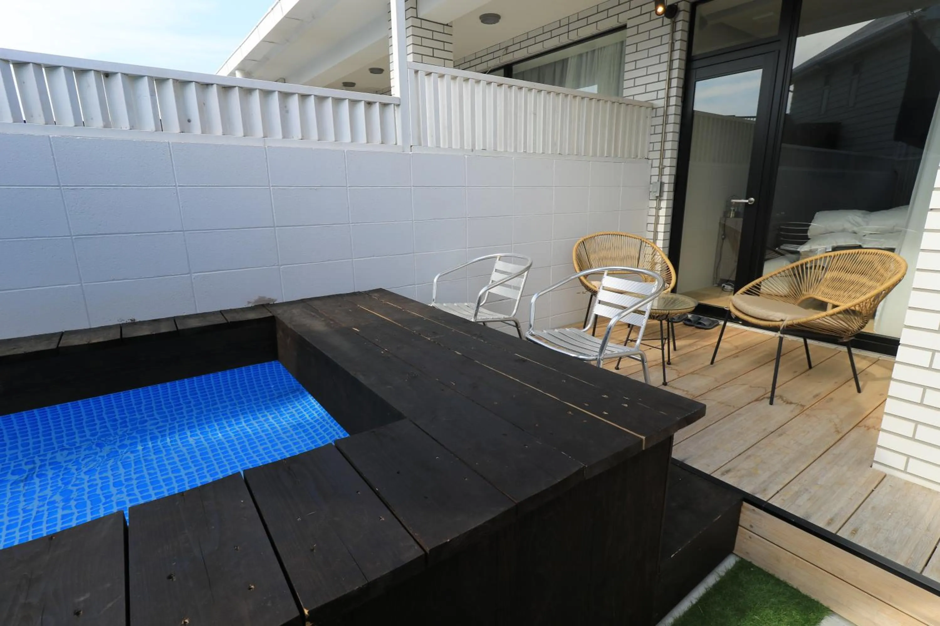 Balcony/Terrace in Osaka Hokko Marina HULL