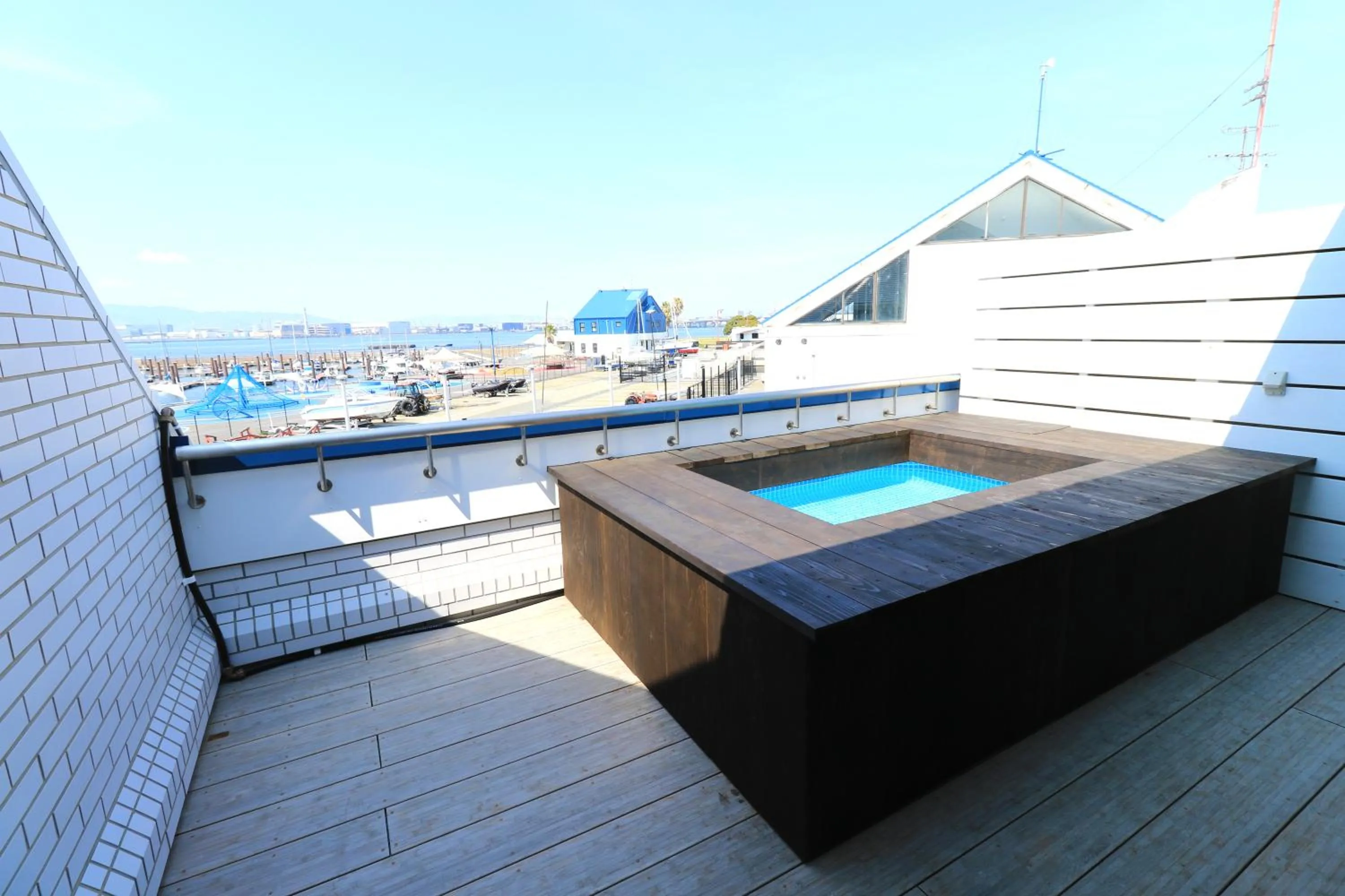 Balcony/Terrace in Osaka Hokko Marina HULL