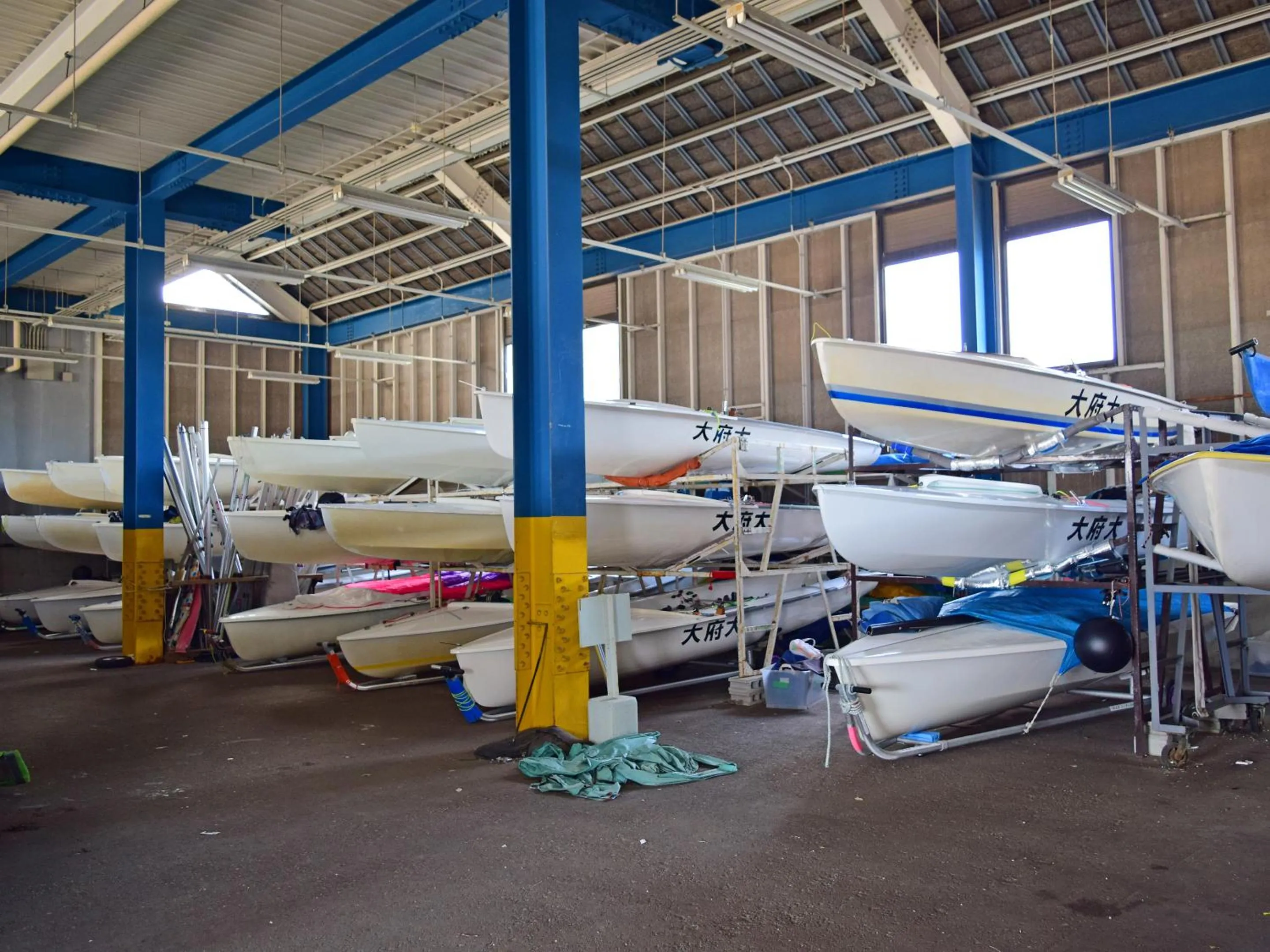 Off site in Osaka Hokko Marina HULL