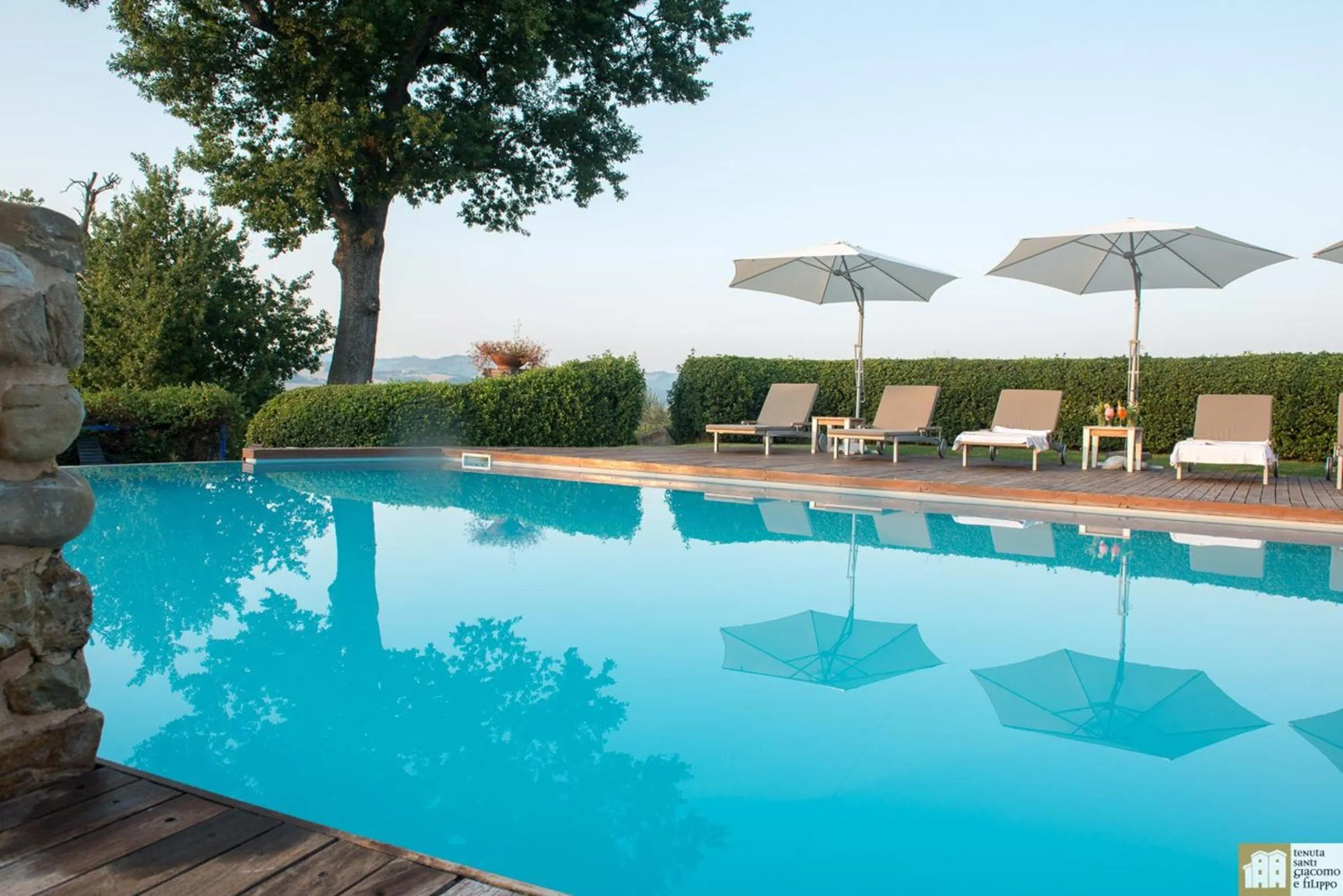 Swimming pool in Tenuta Santi Giacomo e Filippo