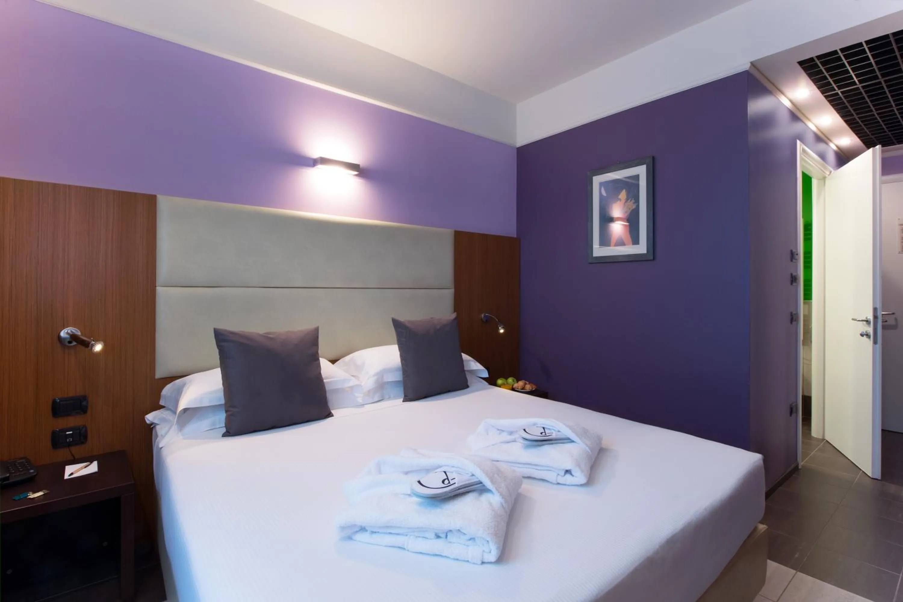 Bedroom, Bed in My One Hotel Bologna