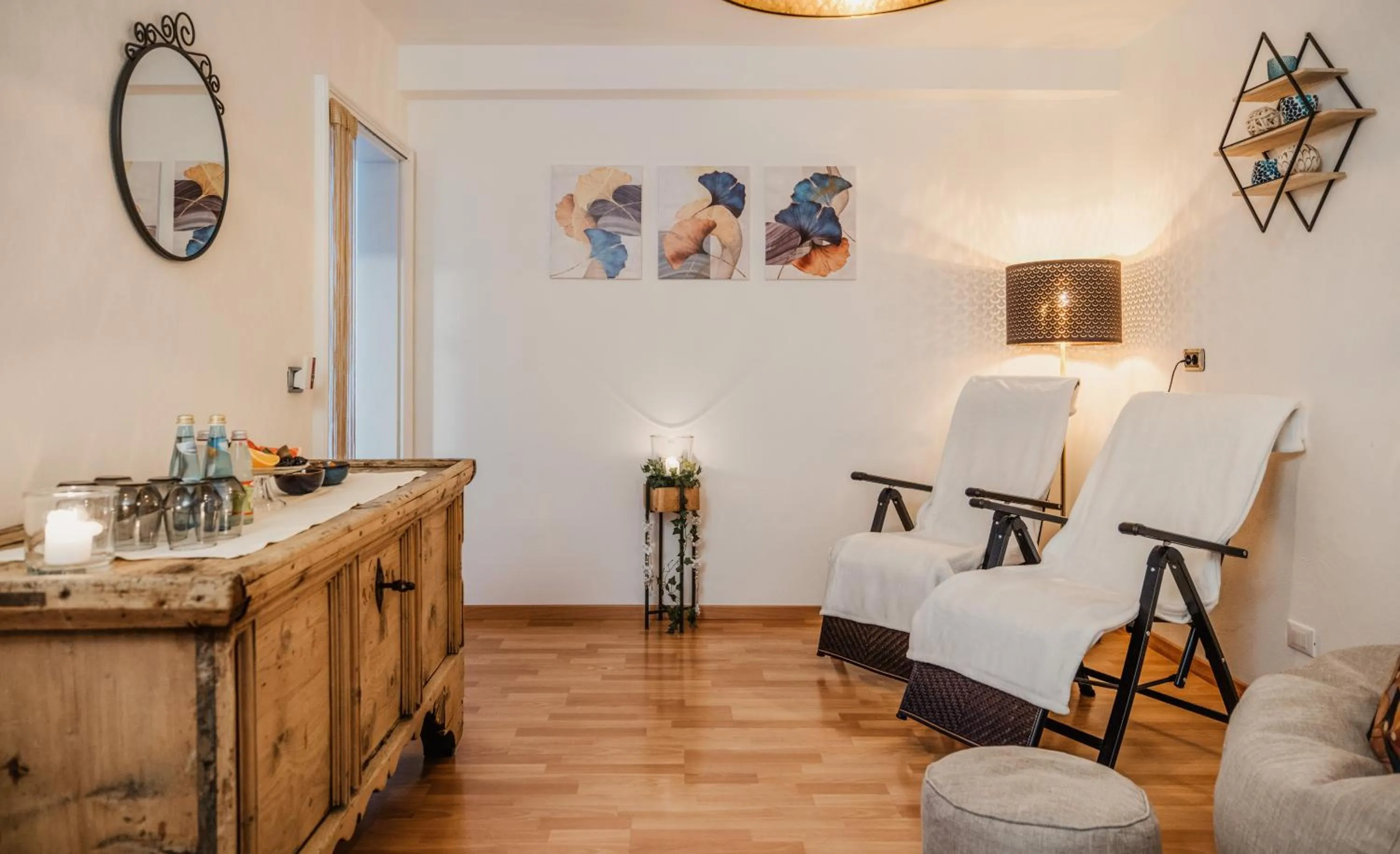 Sauna in Pension Florian