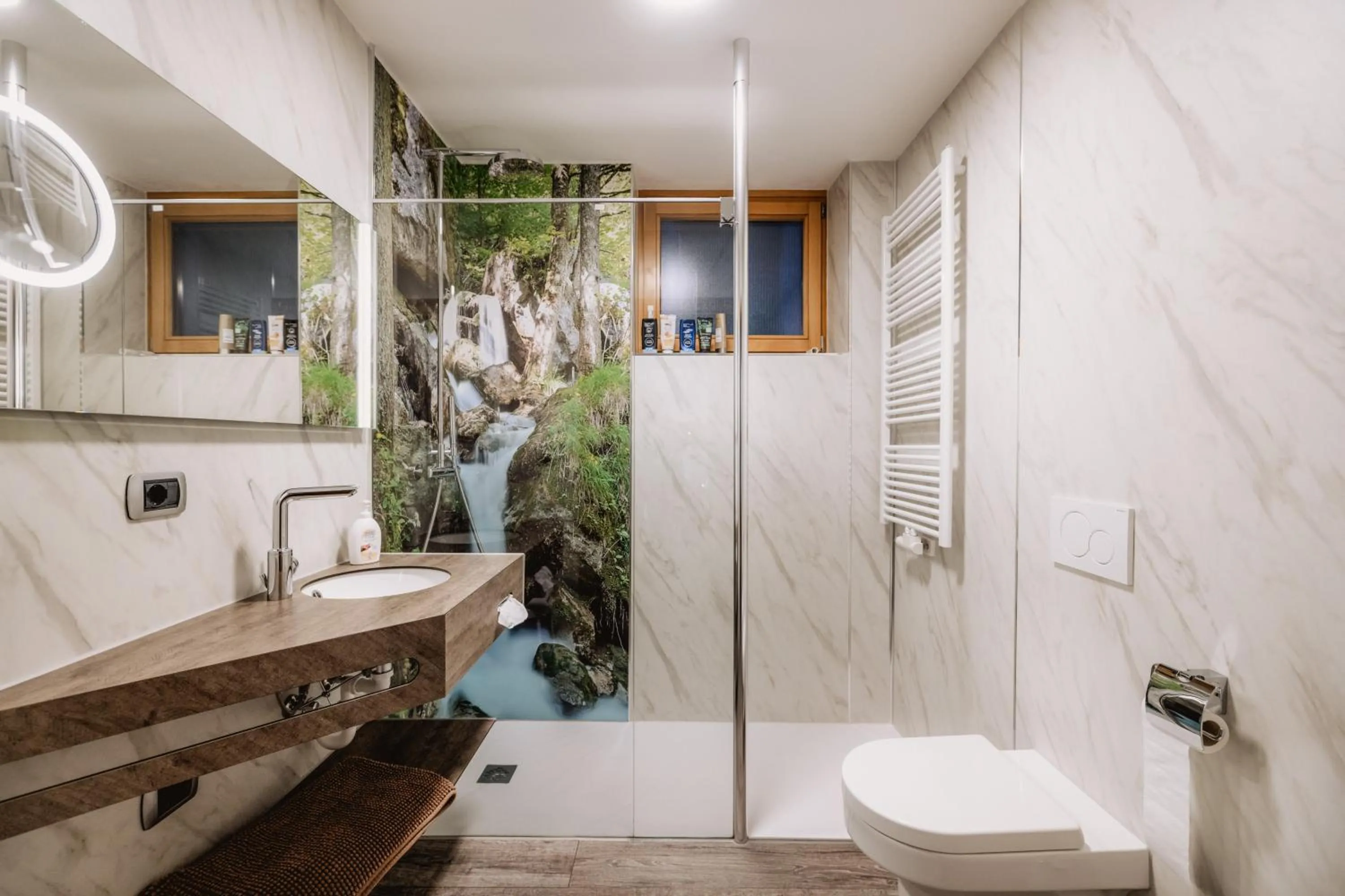 Bathroom in Pension Florian