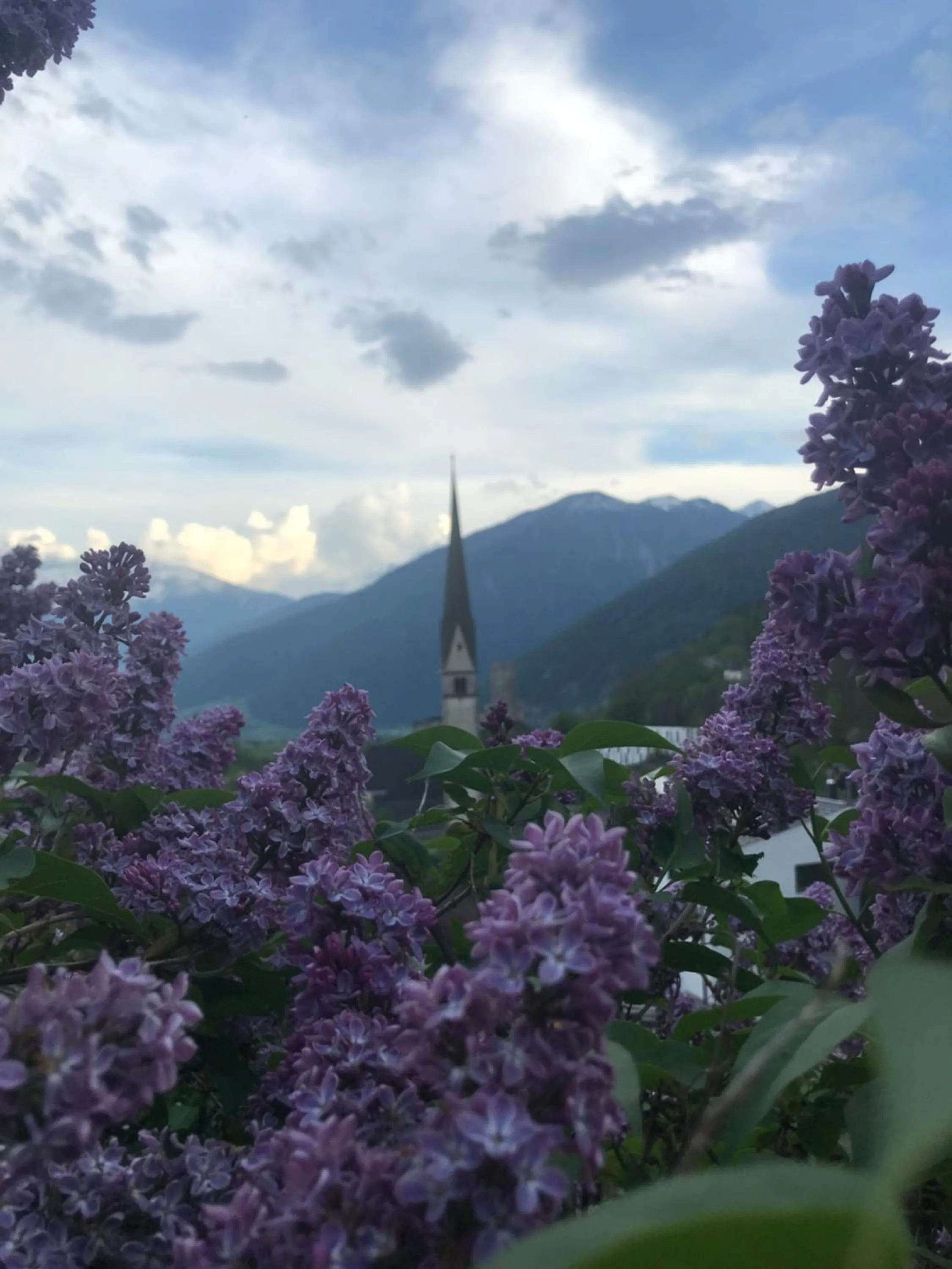 Mountain view in Pension Florian