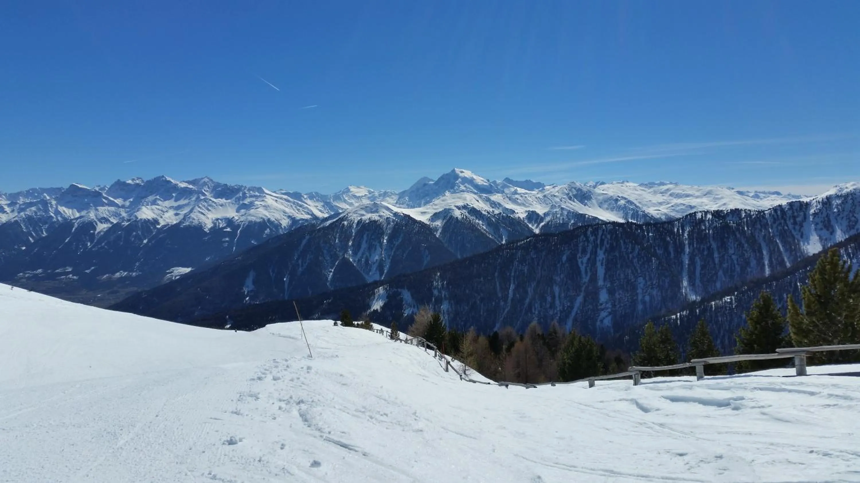 Natural landscape in Pension Florian