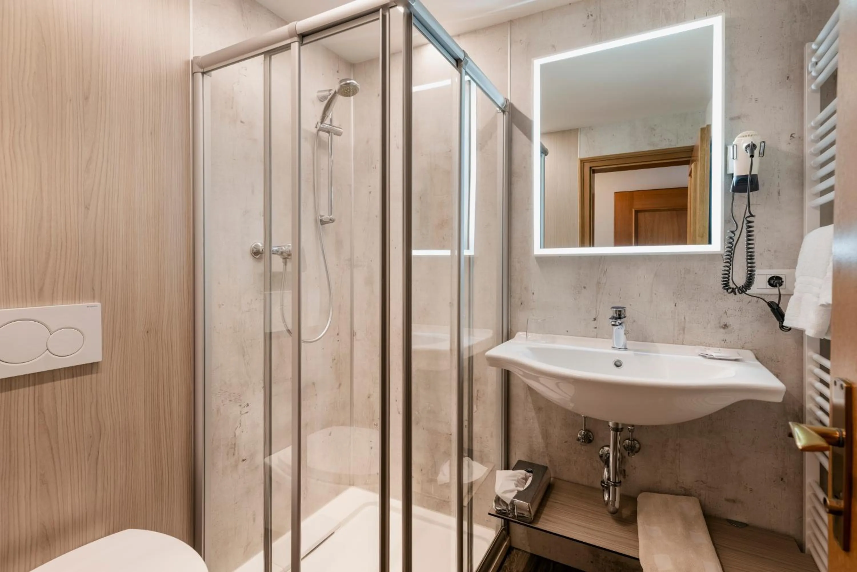 Bathroom in Pension Florian